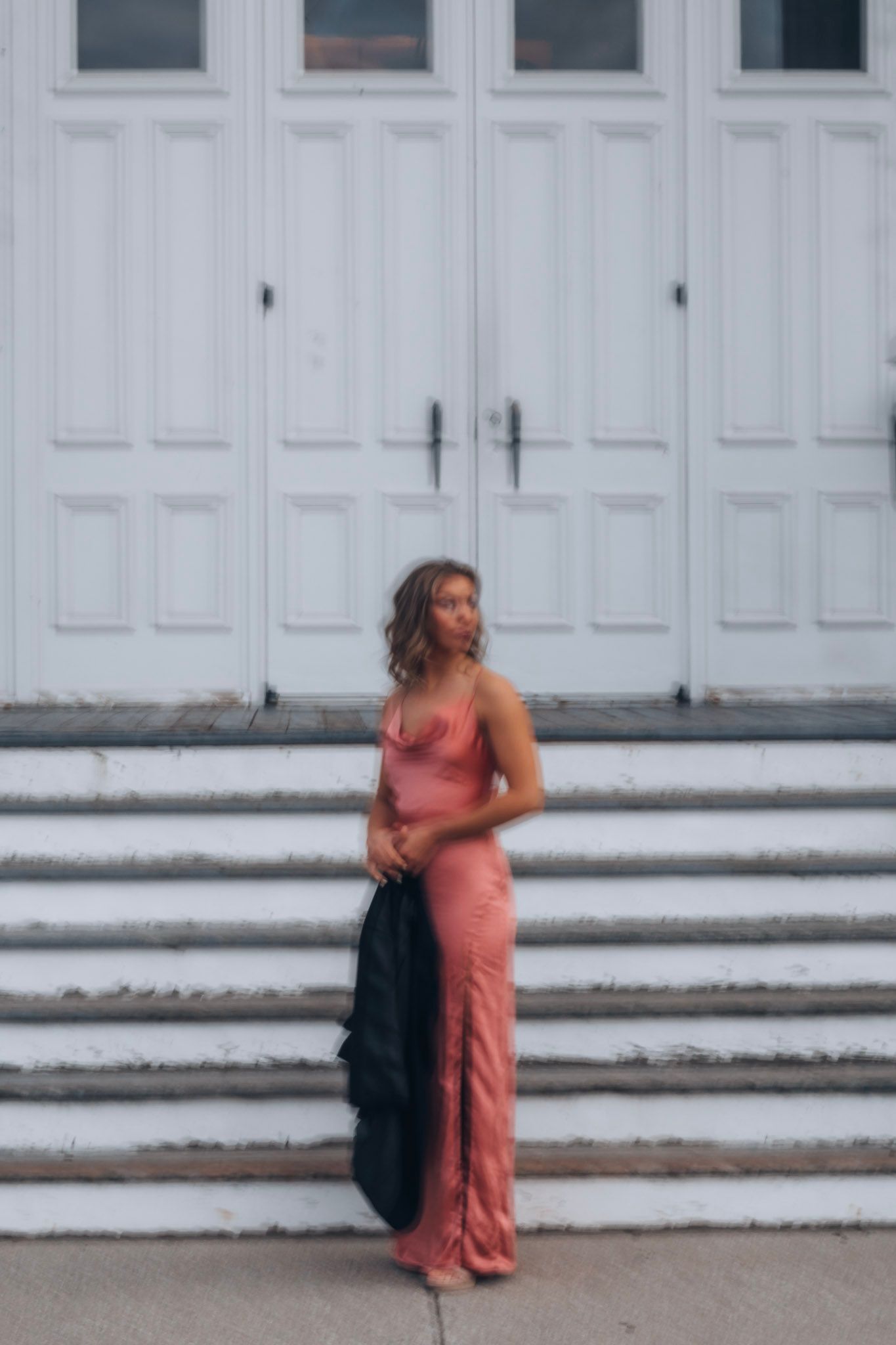 High school senior photo session in Lapeer, Michigan captured outdoors in natural light