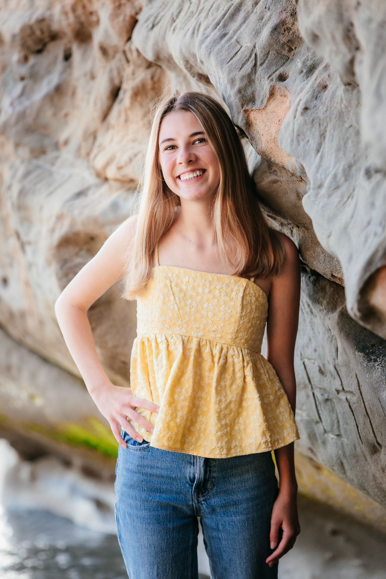 Outdoor senior portrait session in Oceanside CA captured by North County San Diego senior photographer