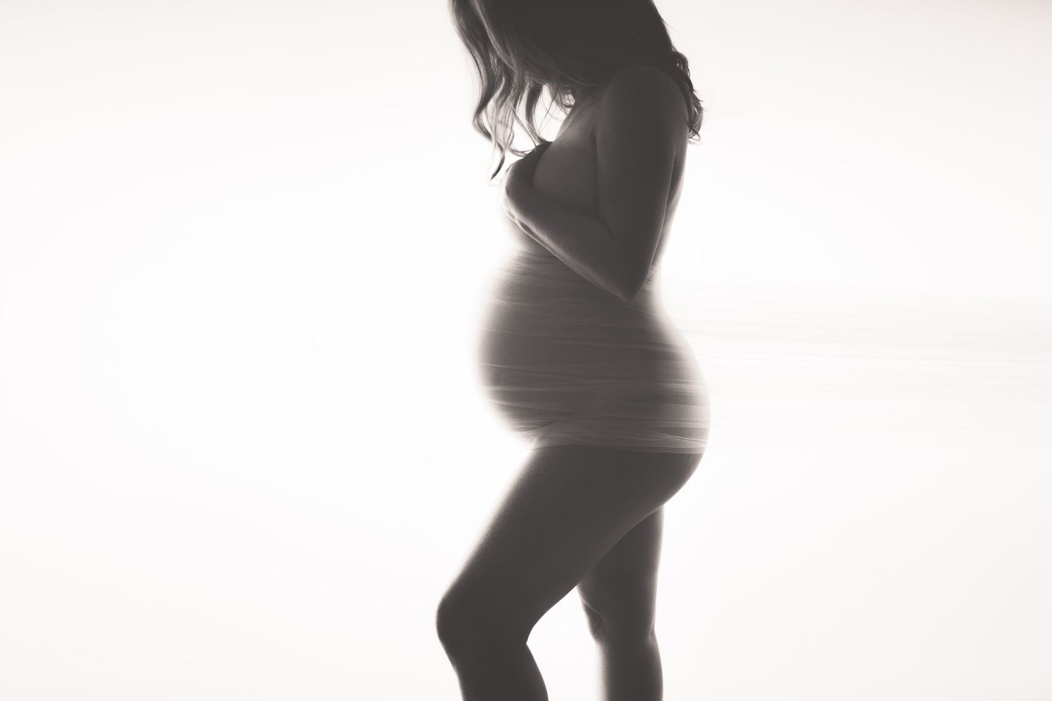 Timeless studio maternity photography in Vista CA for pregnant mother by professional North County San Diego photographer