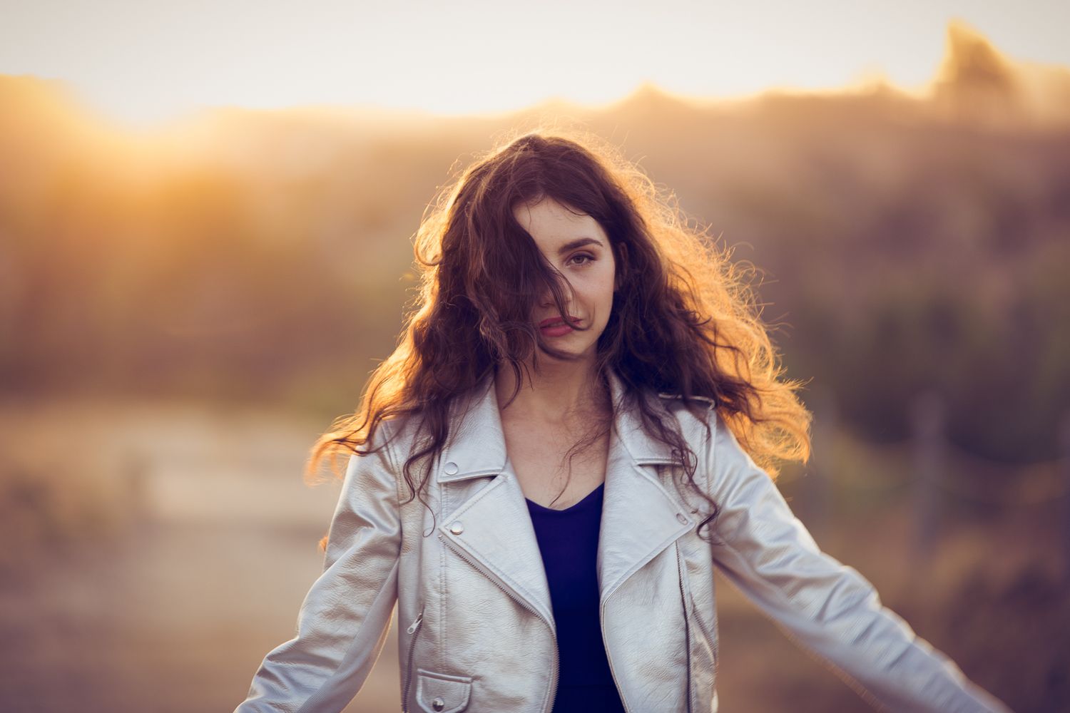 High school senior portrait session in Bonsall CA outdoor location photographed by North County San Diego photographer