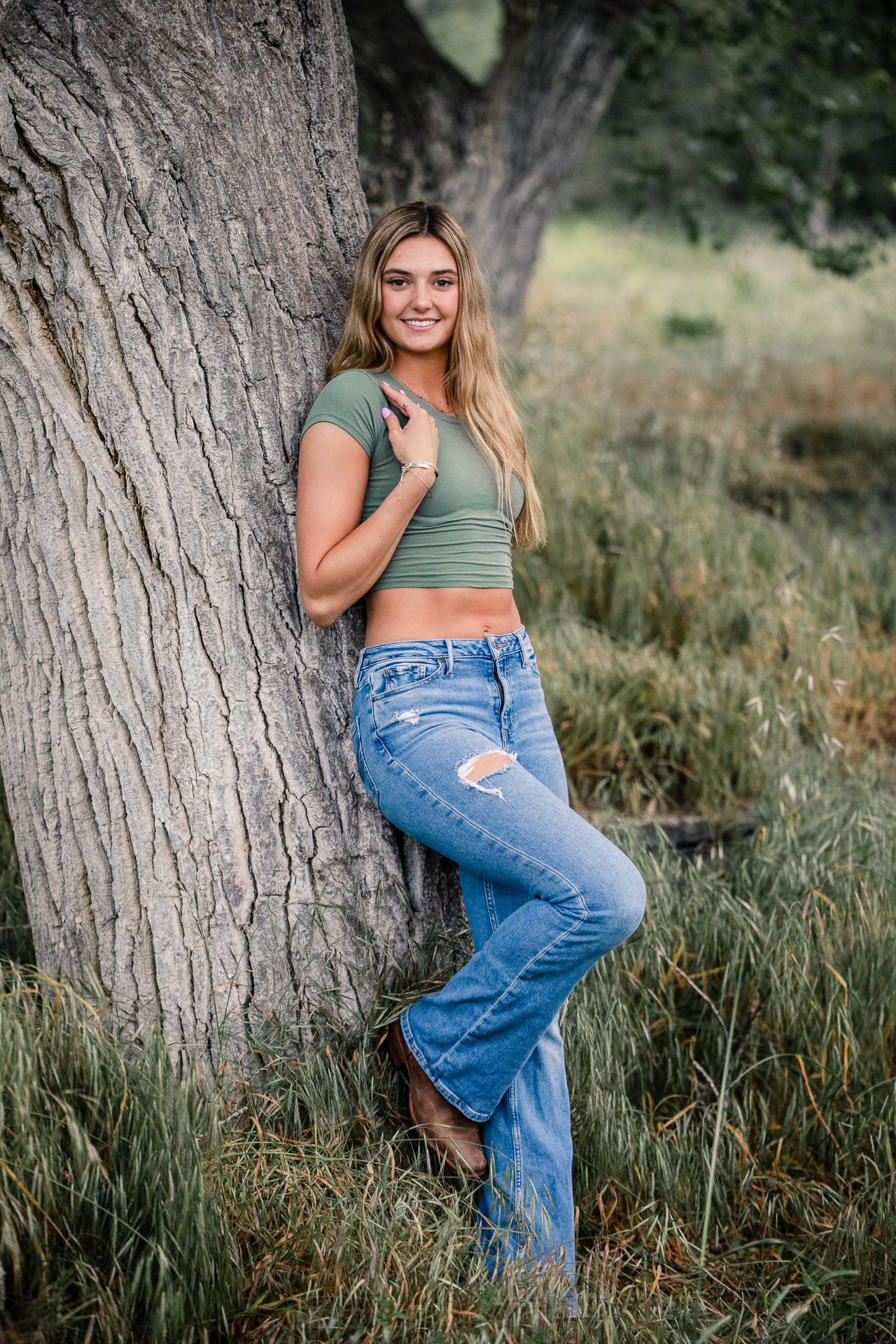 Outdoor senior portrait session in Oceanside CA captured by North County San Diego senior photographer