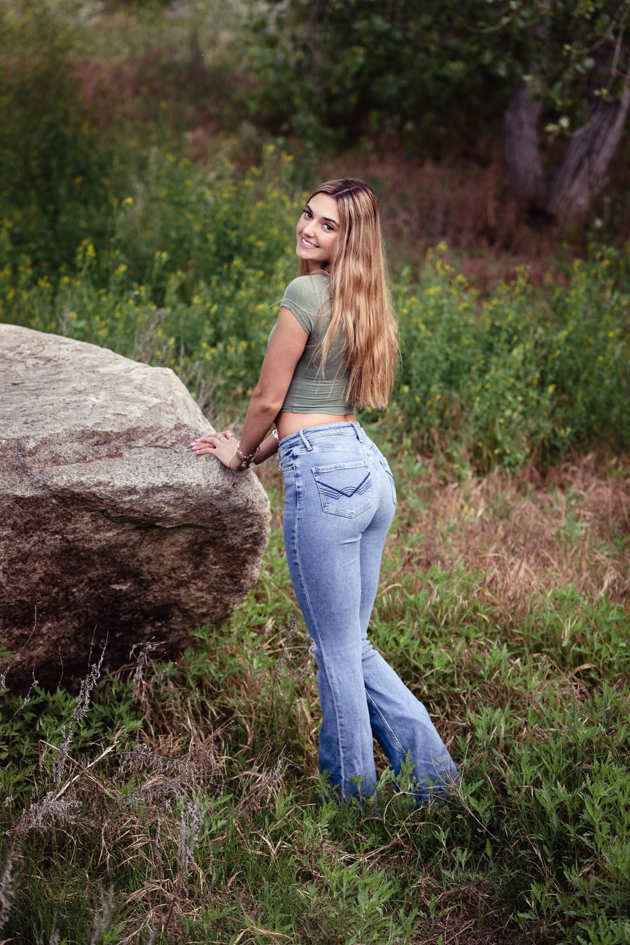 Outdoor senior portrait session in Oceanside CA captured by North County San Diego senior photographer