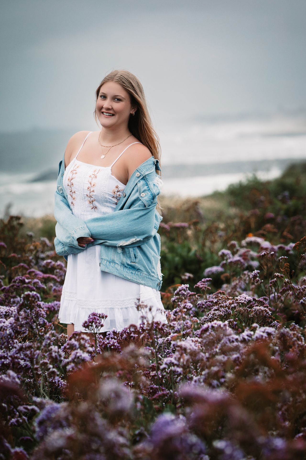 Beach senior photography session in Vista CA for high school graduation portraits