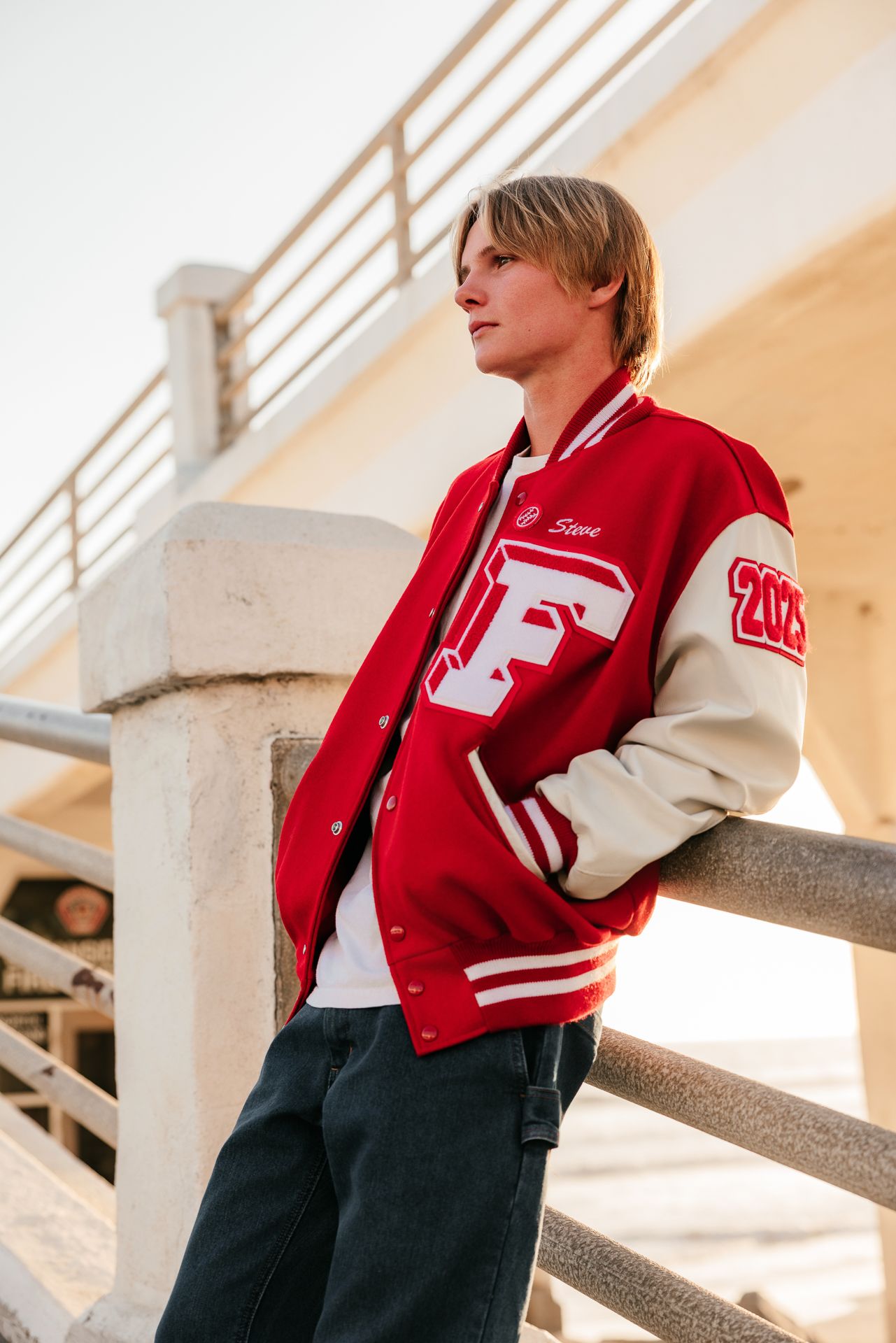 Outdoor senior portrait session in Oceanside CA captured by North County San Diego senior photographer