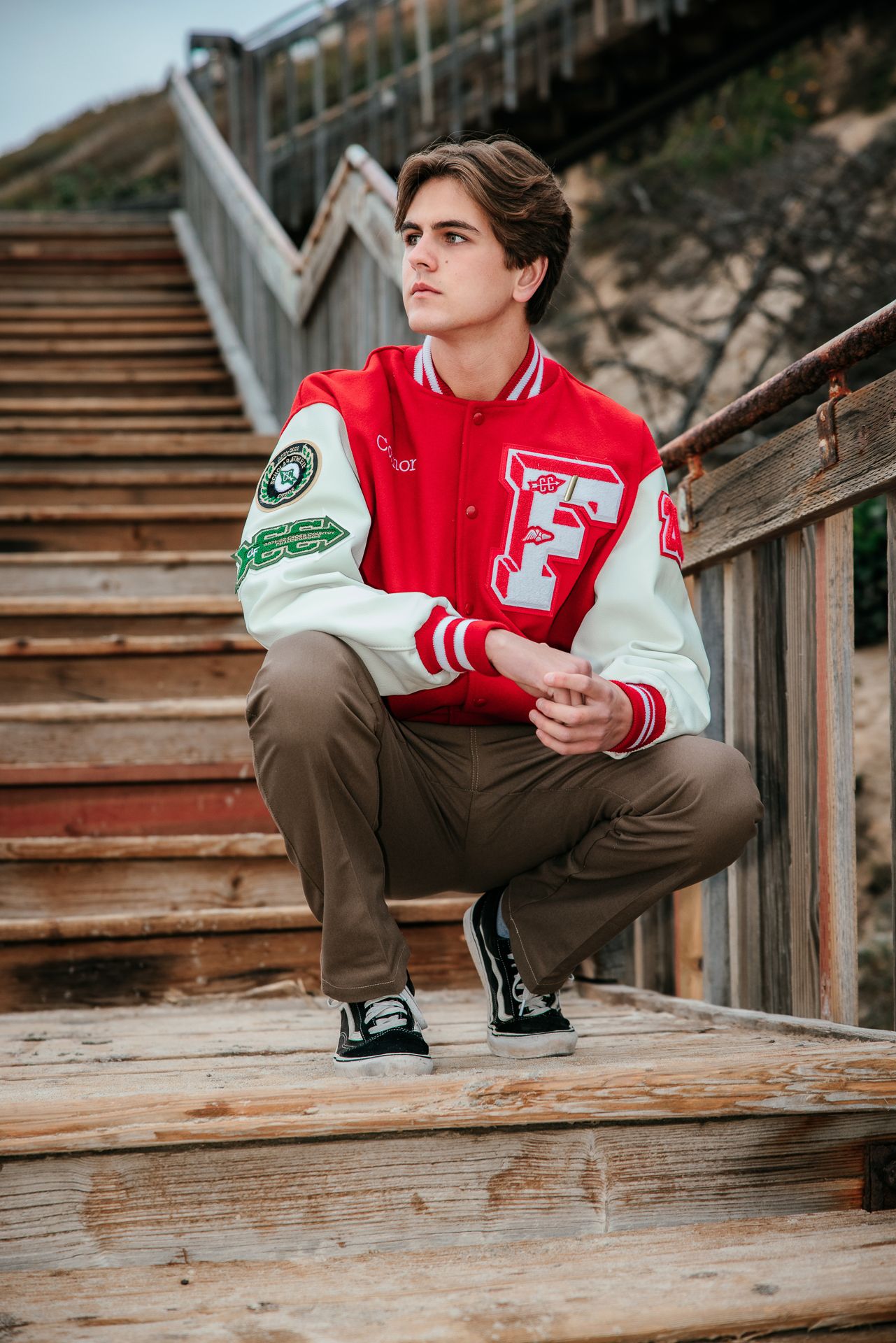 Outdoor senior portrait session in Oceanside CA captured by North County San Diego senior photographer