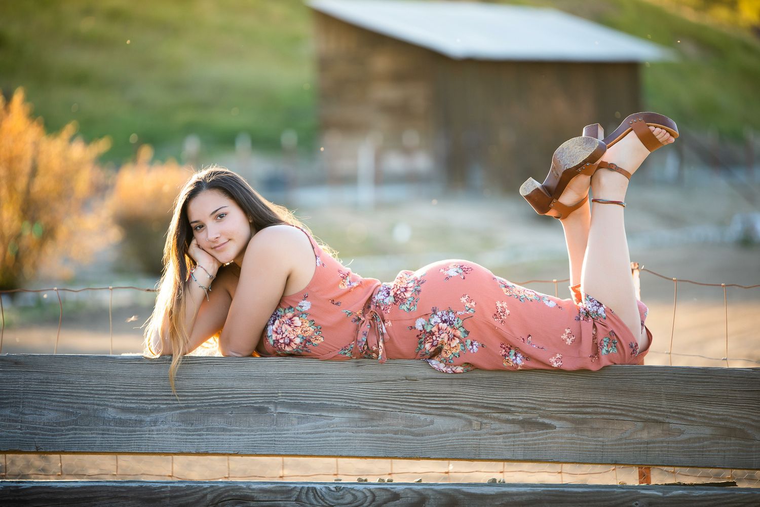 High school senior portrait session in Temecula CA outdoor location photographed by North County San Diego photographer