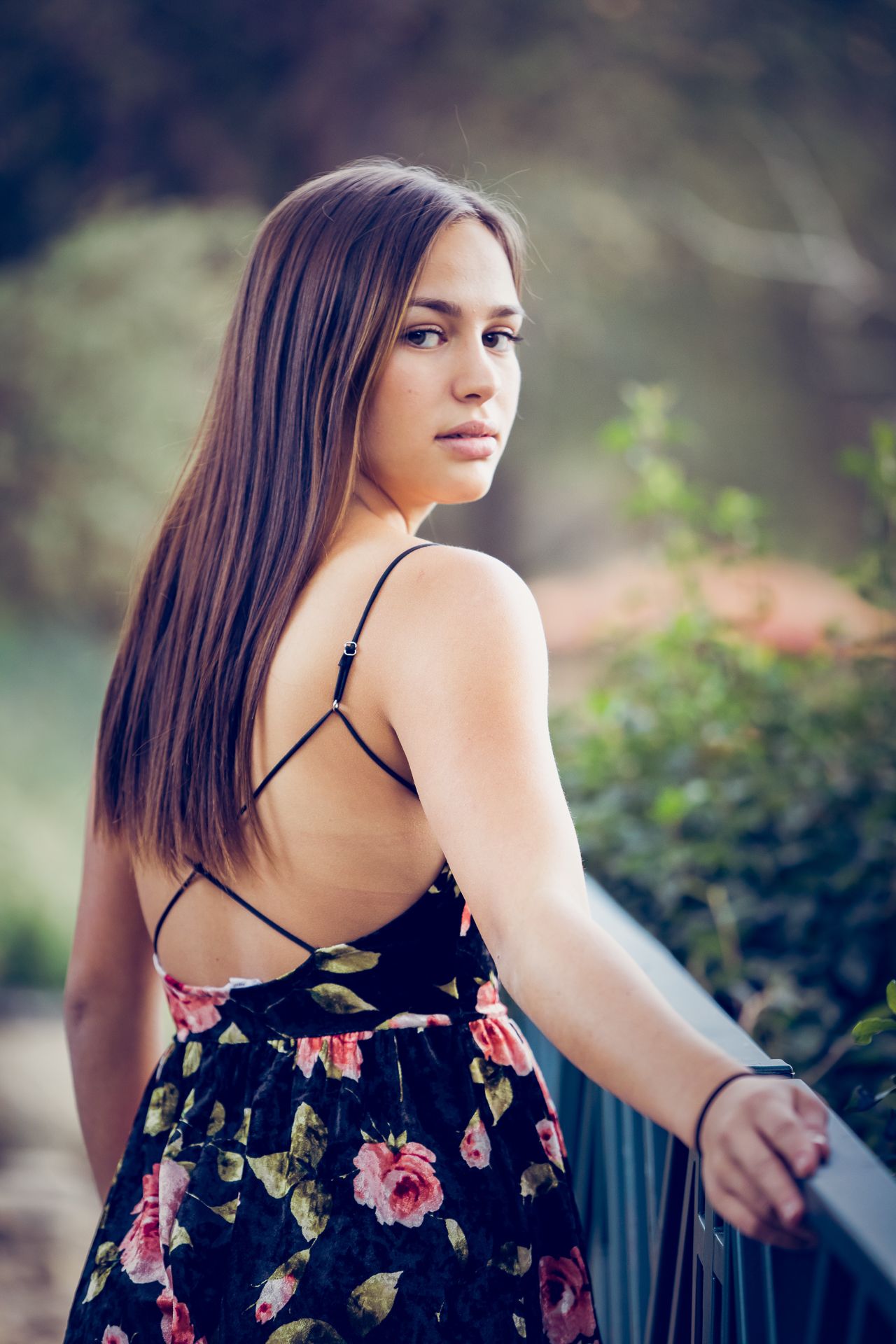 High school senior studio portrait in Bonsall CA graduation photography session