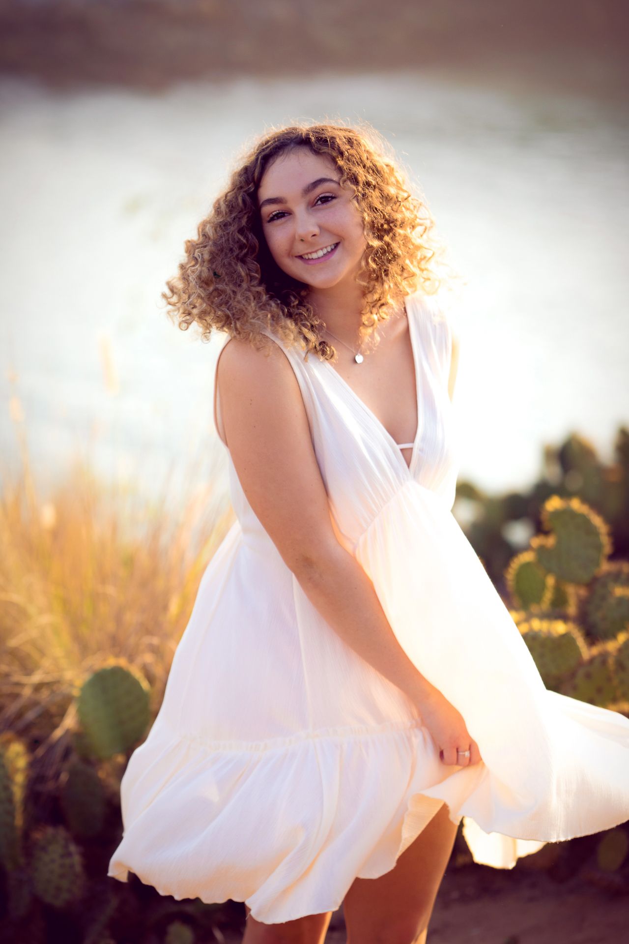 Outdoor senior portrait session in Oceanside CA captured by North County San Diego senior photographer