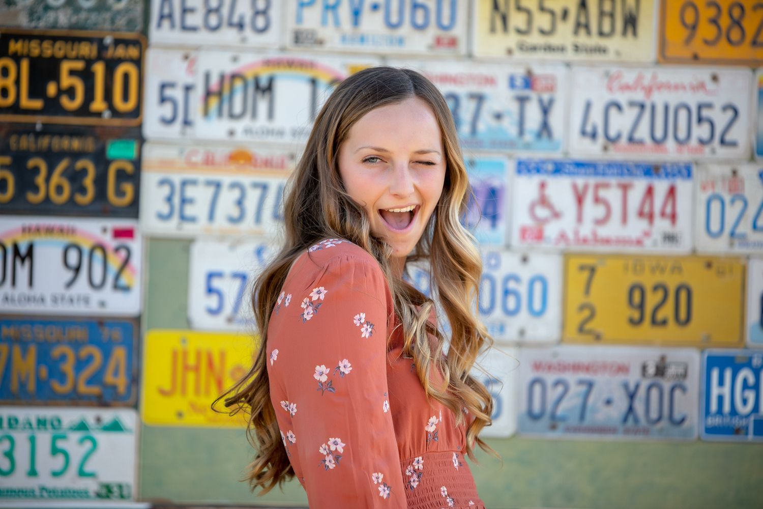 High school senior portrait session in Temecula CA outdoor location photographed by North County San Diego photographer