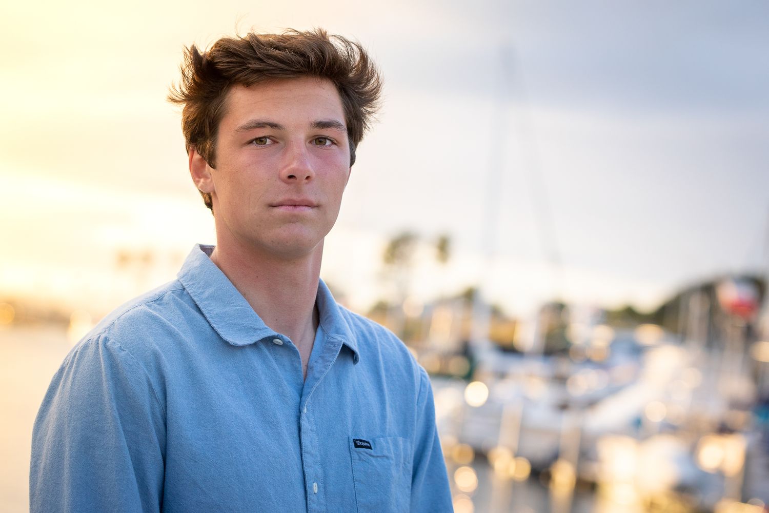 Outdoor senior portrait session in Oceanside CA captured by North County San Diego senior photographer