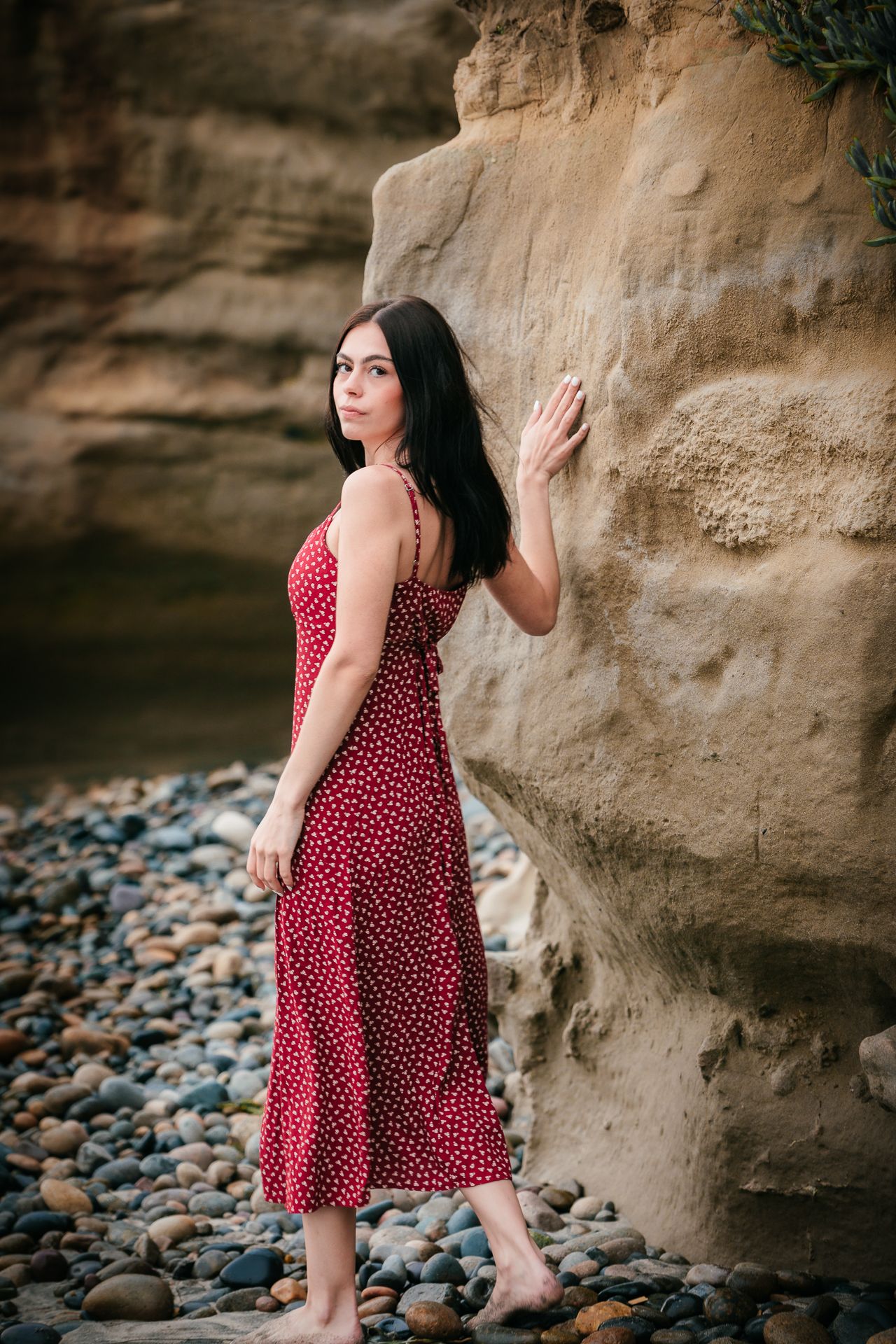 Outdoor senior portrait session in Oceanside CA captured by North County San Diego senior photographer