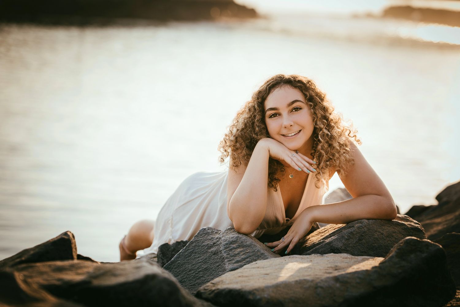 Outdoor senior portrait session in Oceaside CA captured by North County San Diego senior photographer