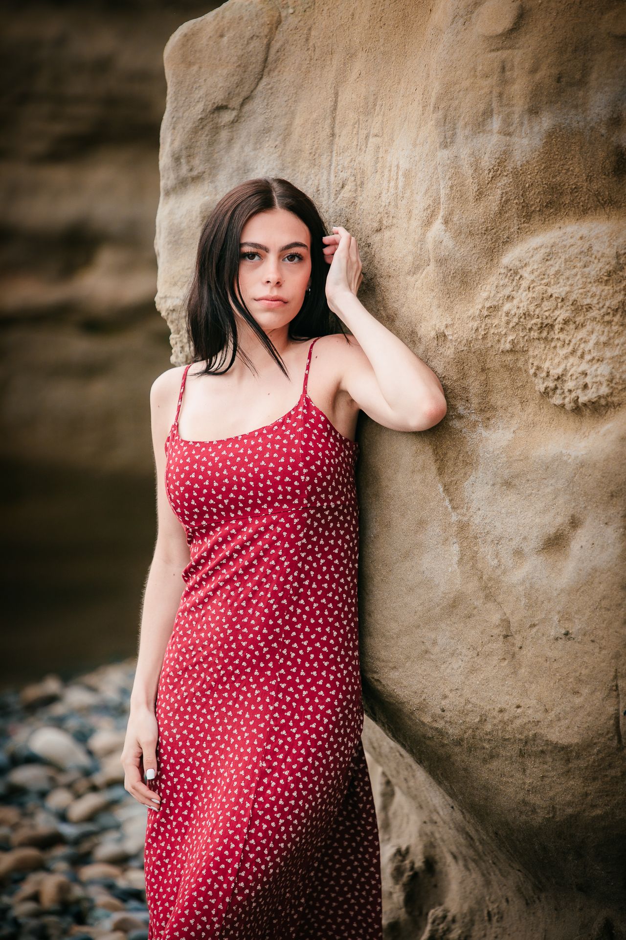 Beach senior photography session in Vista CA for high school graduation portraitsBeach senior photography session in Vista CA for high schoo