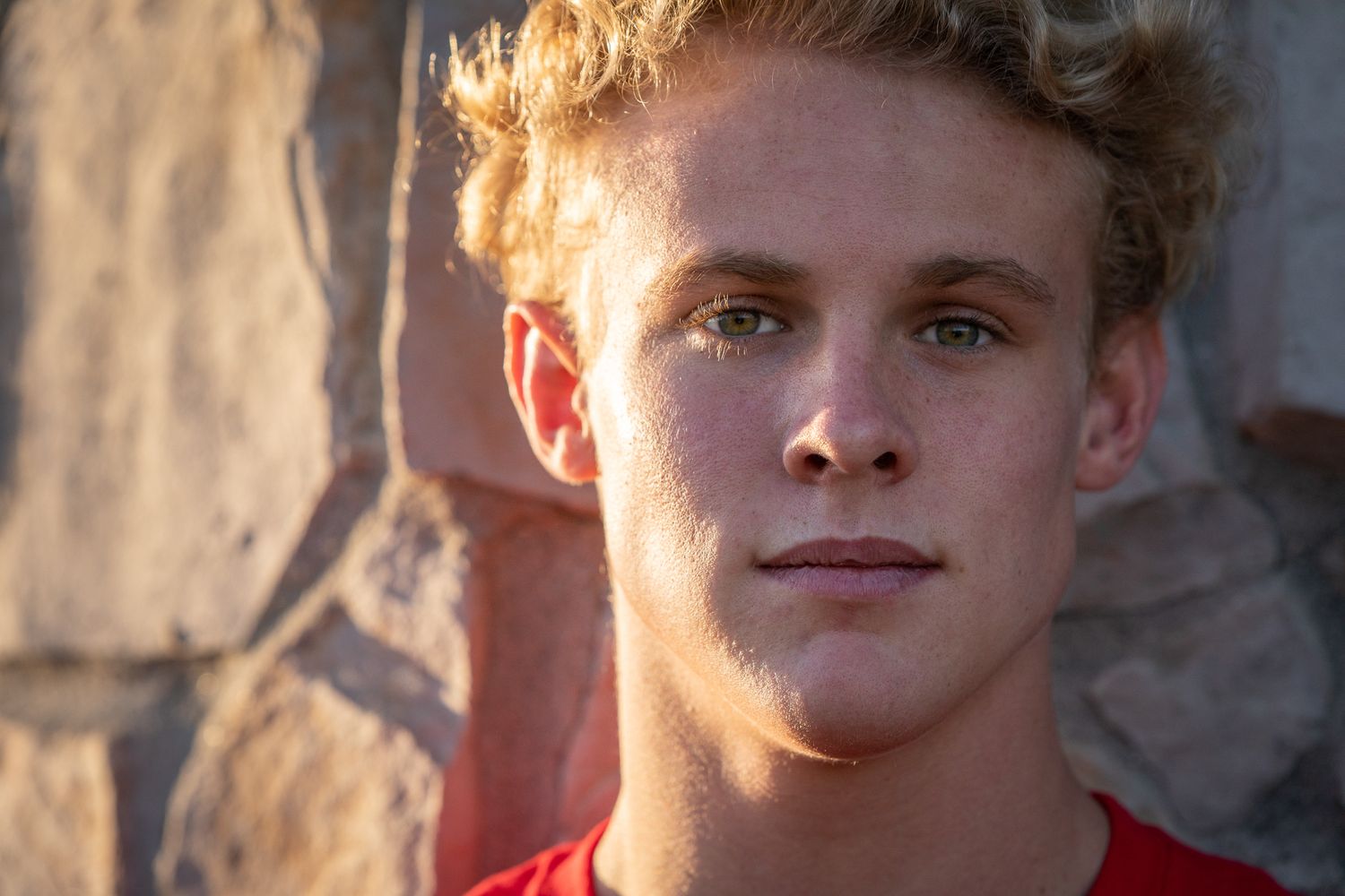 High school senior studio portrait in Bonsall CA graduation photography session