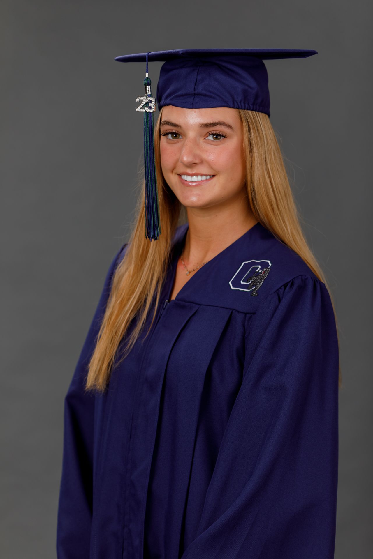 Studio senior portrait in Bonsall CA for graduating high school student in North County San Diego