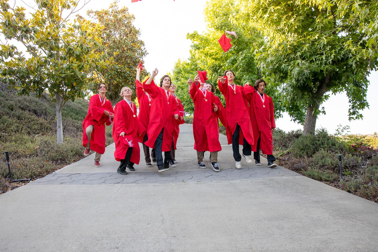High school senior portrait session in Bonsall CA outdoor location photographed by North County San Diego photographer