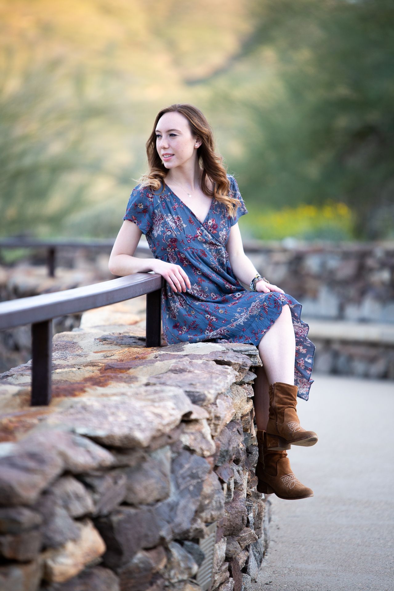 High school senior portrait session in Temecula CA outdoor location photographed by North County San Diego photographer