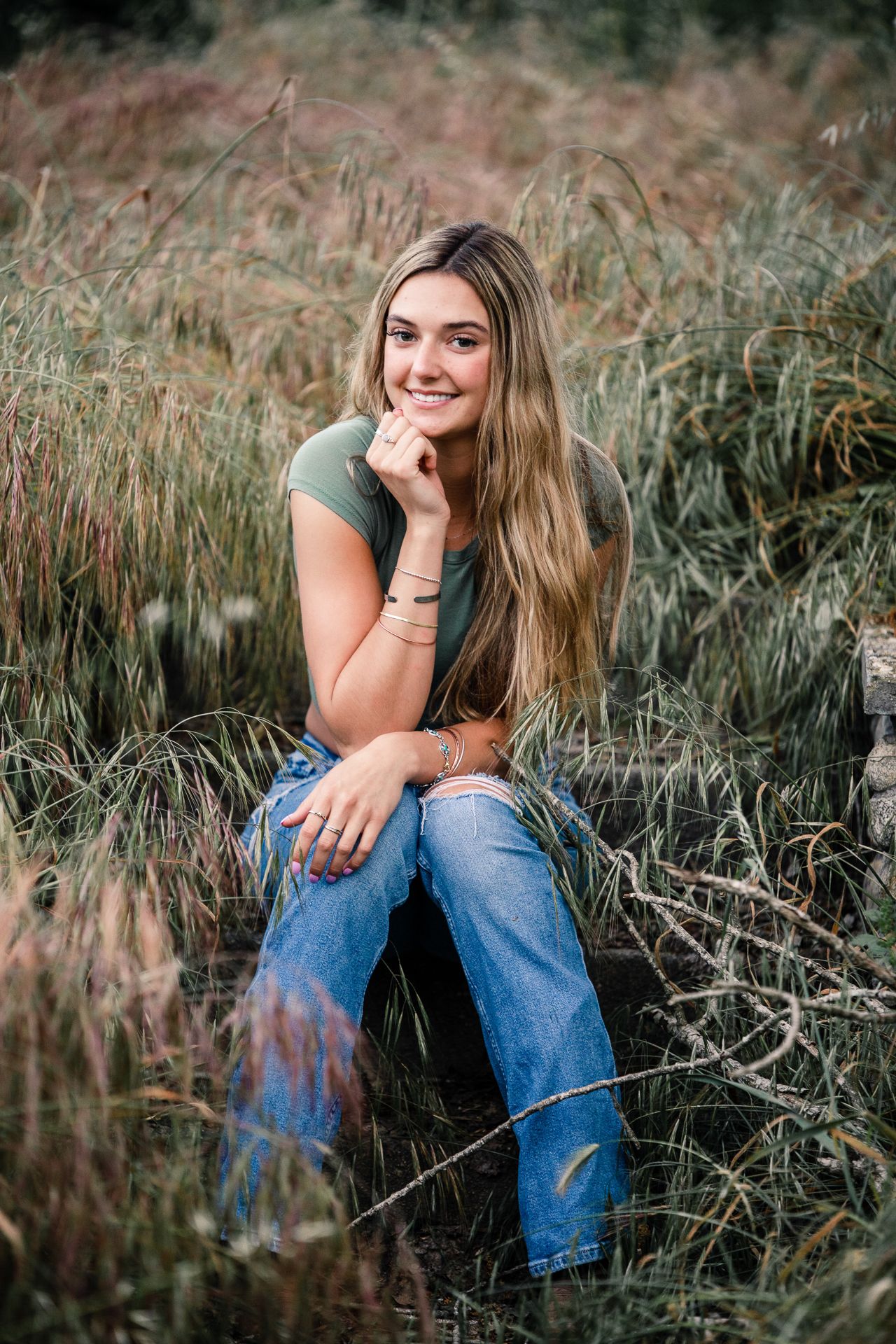 Outdoor senior portrait session in Oceanside CA captured by North County San Diego senior photographer