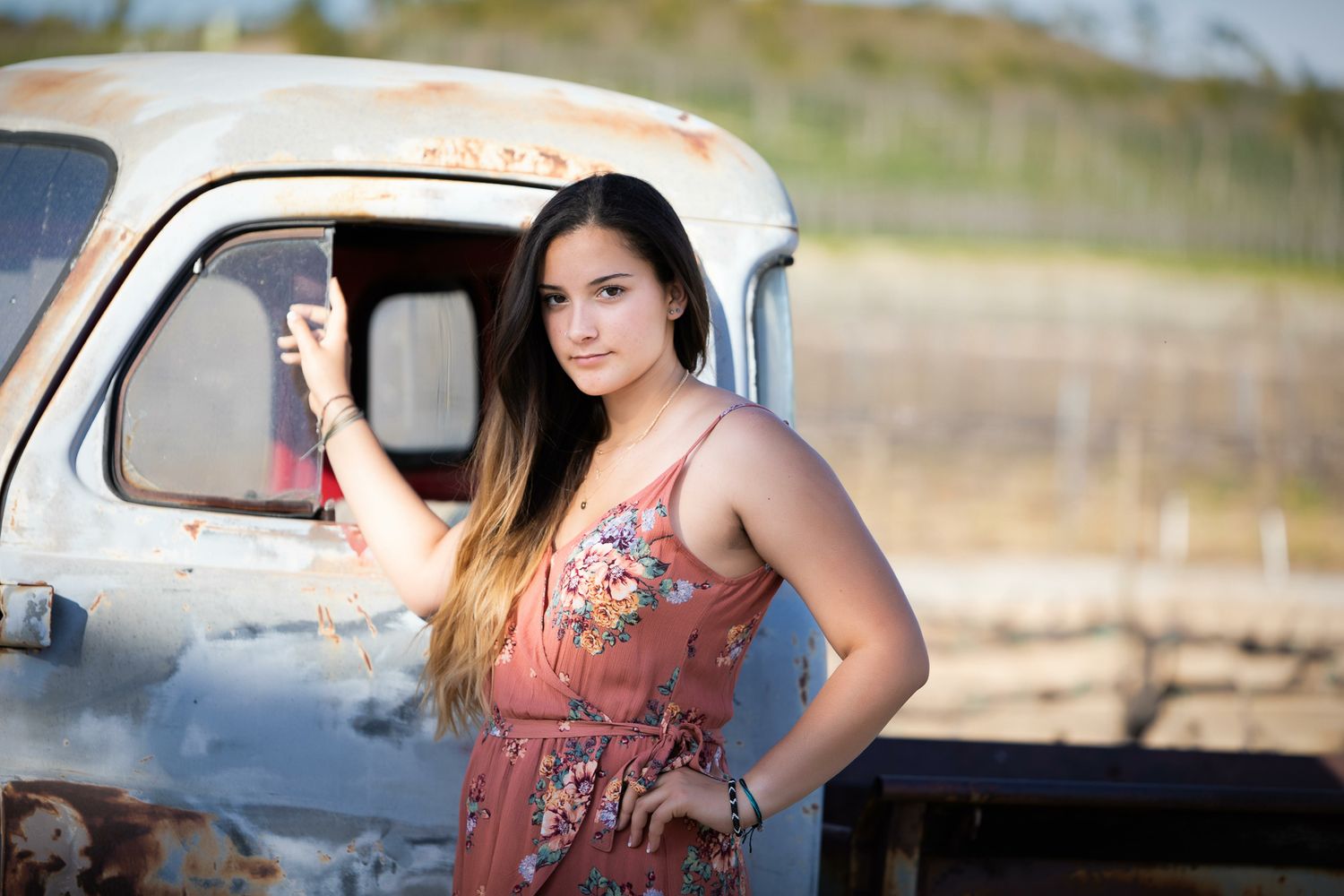High school senior portrait session in Temecula CA outdoor location photographed by North County San Diego photographer