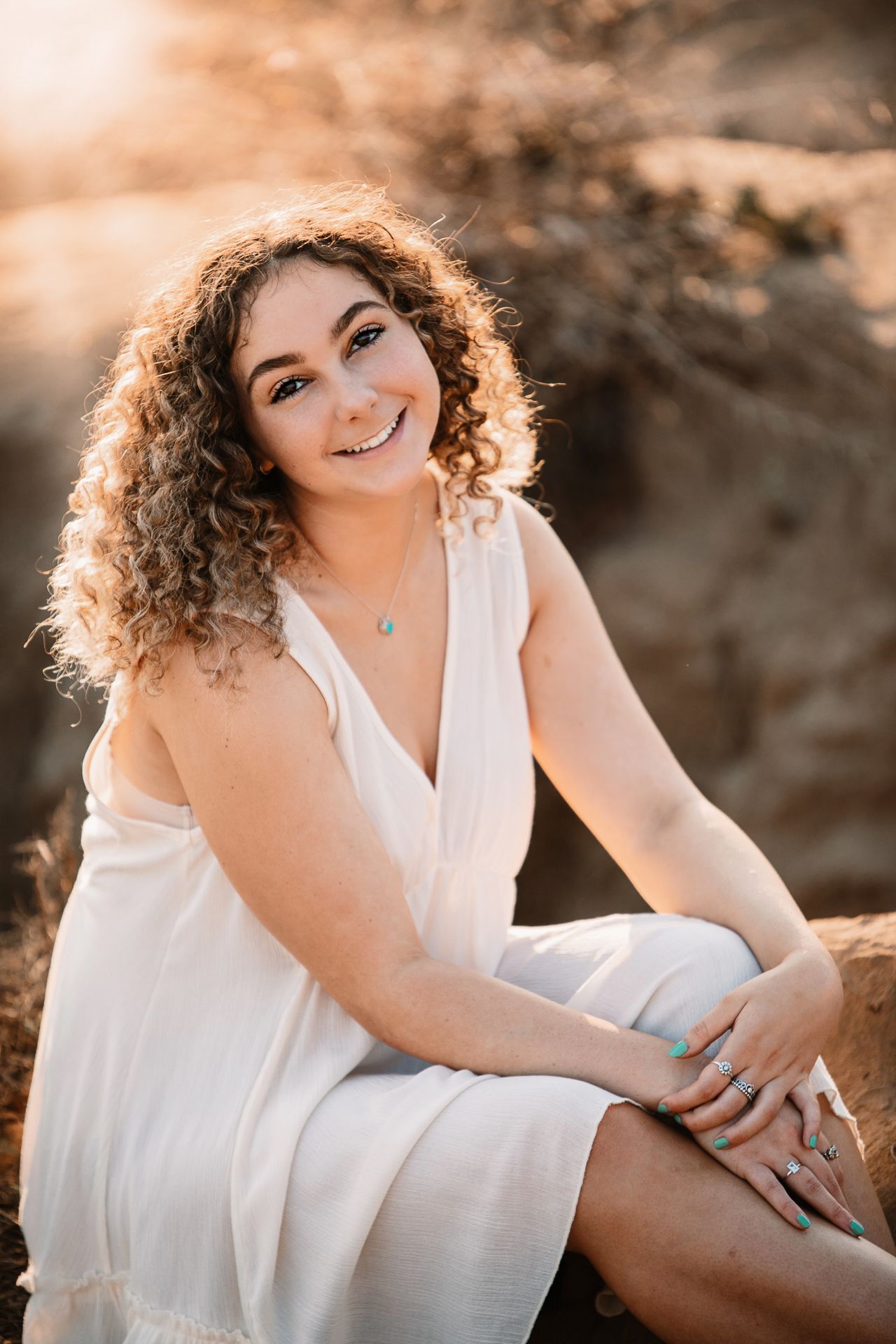 Outdoor senior portrait session in Oceanside CA captured by North County San Diego senior photographer