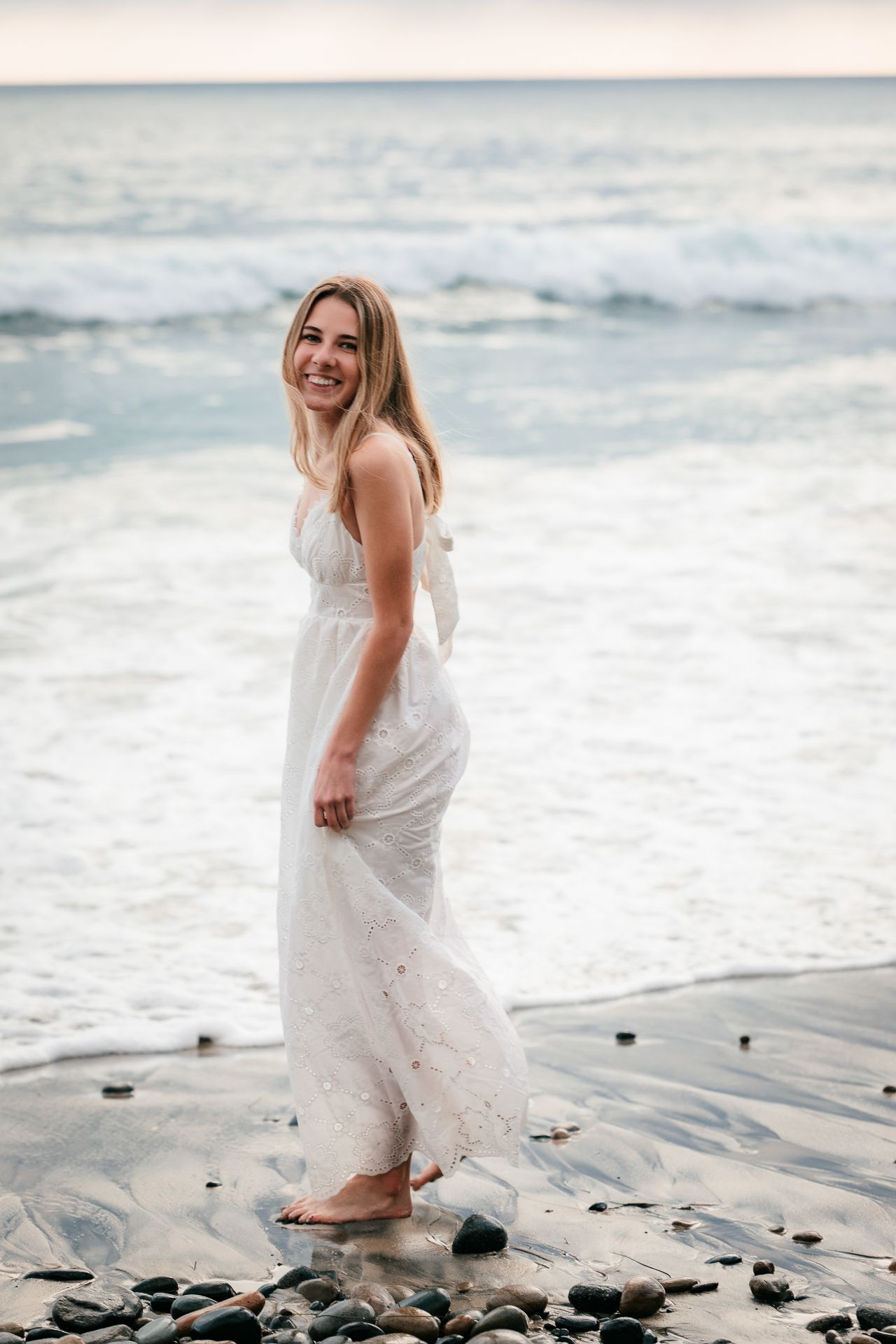 Outdoor senior portrait session in Oceanside CA captured by North County San Diego senior photographer