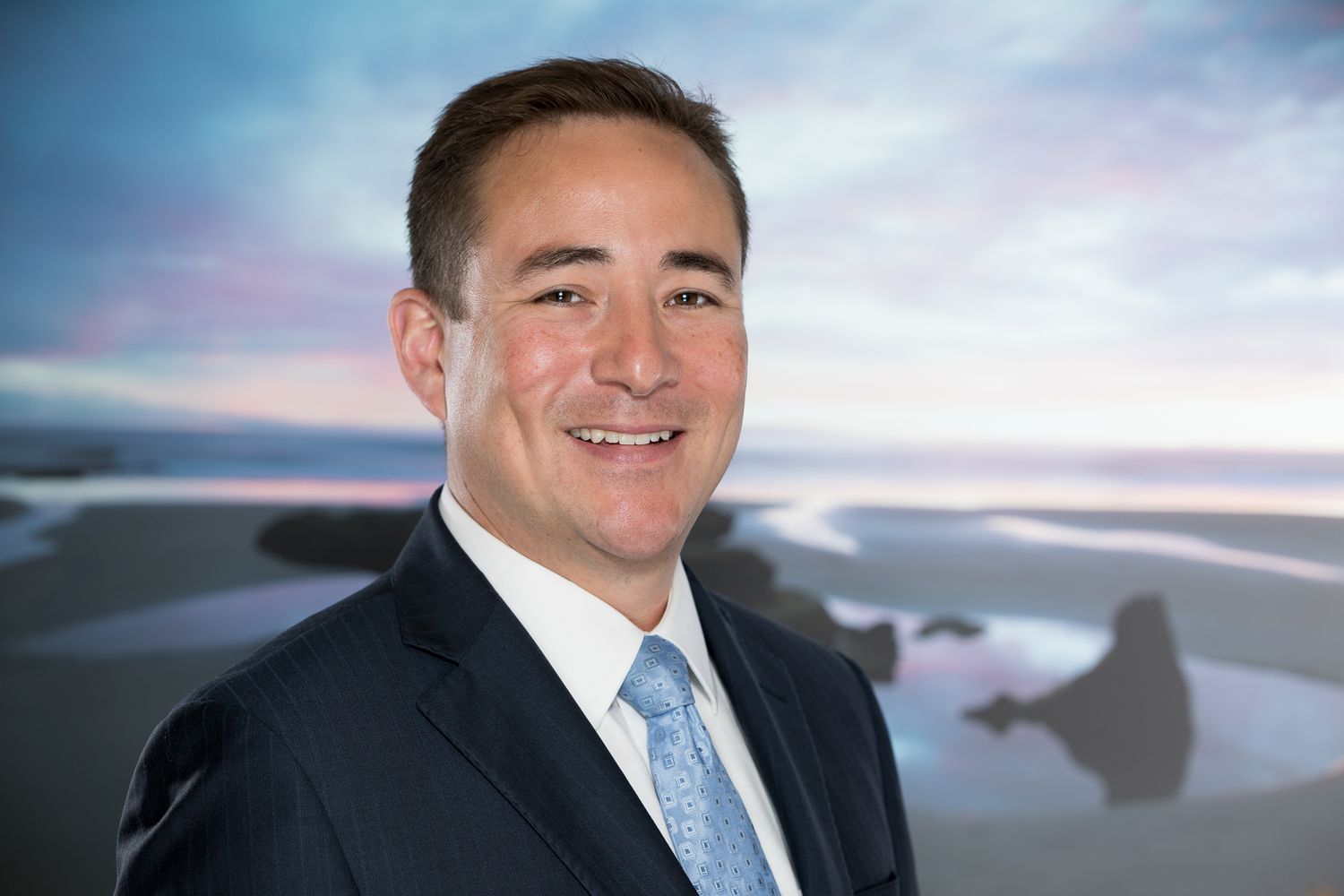Professional business headshot in Bonsall CA studio photographed in North County San Diego
