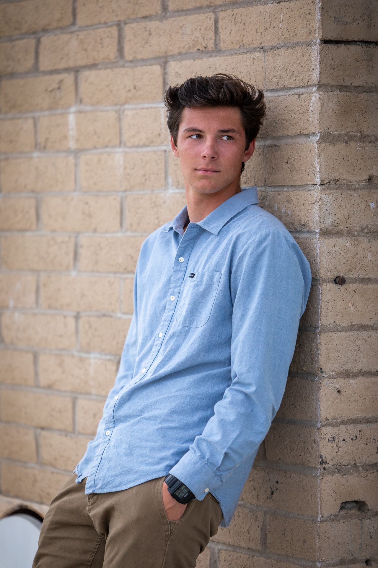 Outdoor senior portrait session in Oceanside CA captured by North County San Diego senior photographer