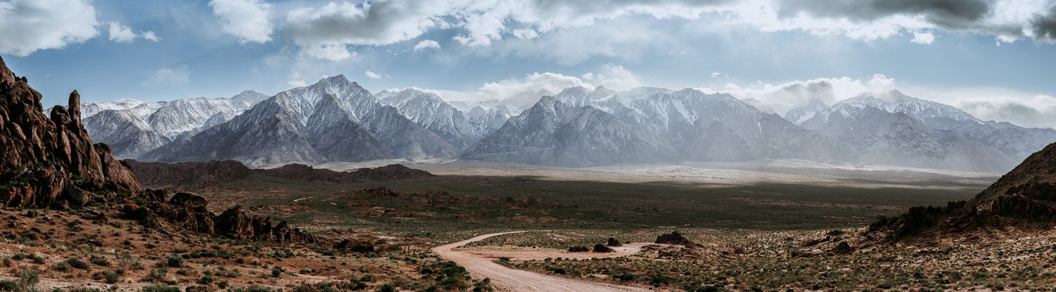 Mountain landscape photography print for home decor in Fallbrook CA North County San Diego