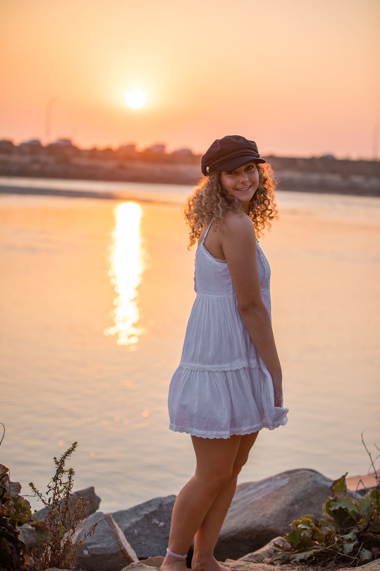 Outdoor senior portrait session in Oceanside CA captured by North County San Diego senior photographer