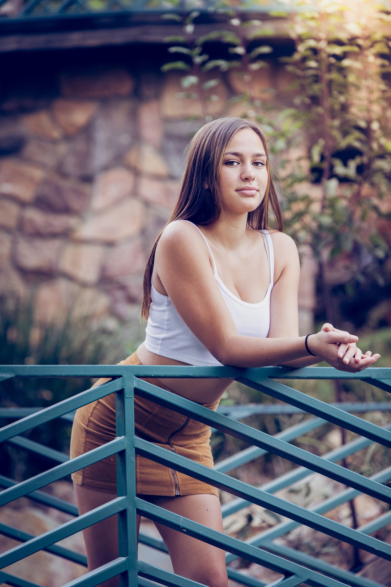 High school senior studio portrait in Bonsall CA graduation photography session
