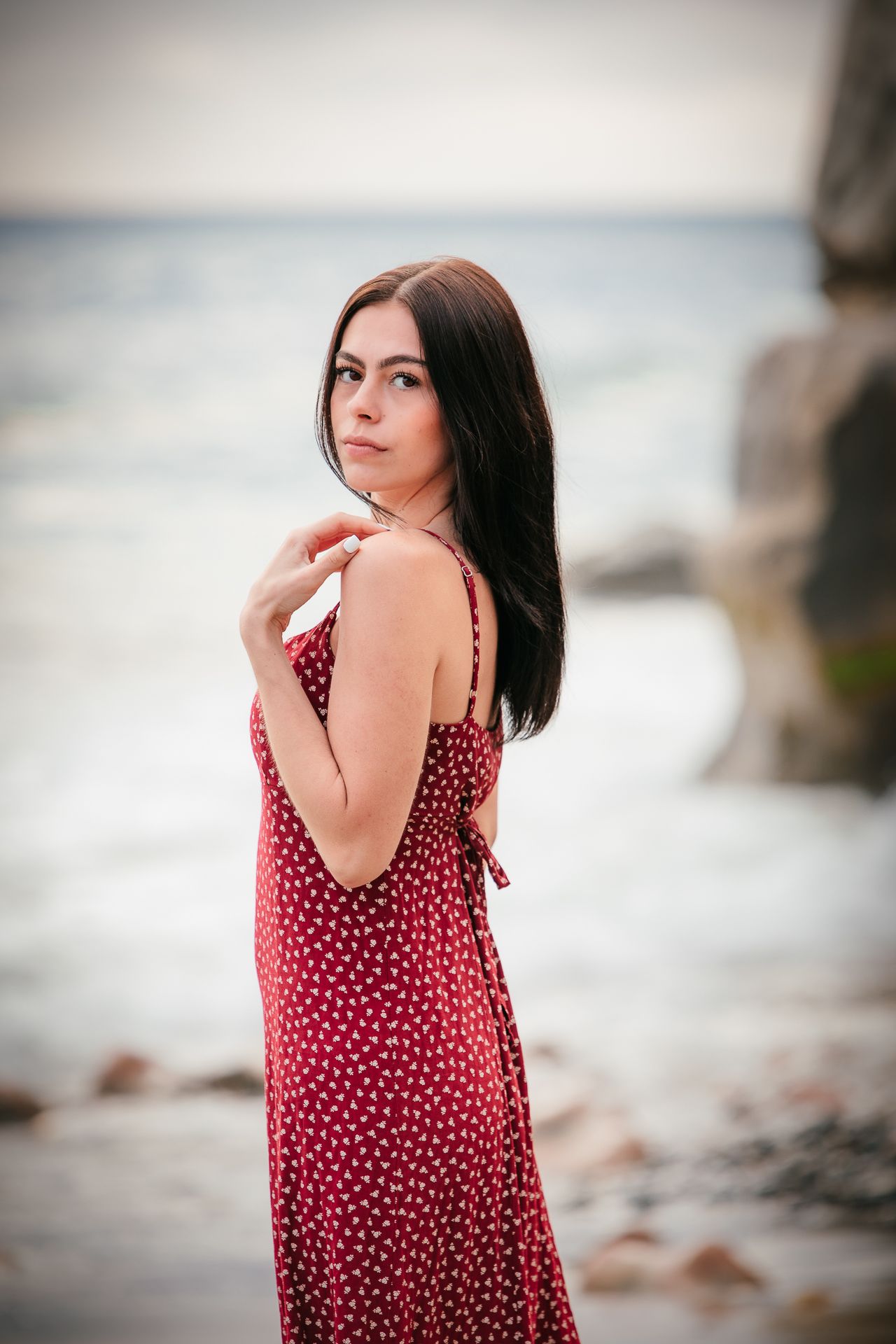 Outdoor senior portrait session in Oceanside CA captured by North County San Diego senior photographer