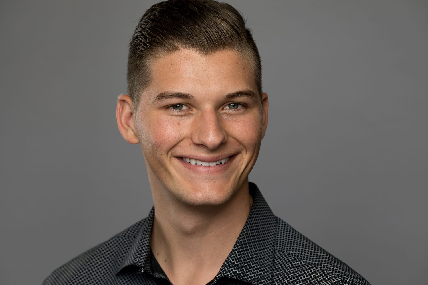 Professional business headshot in Bonsall CA studio photographed in North County San Diego