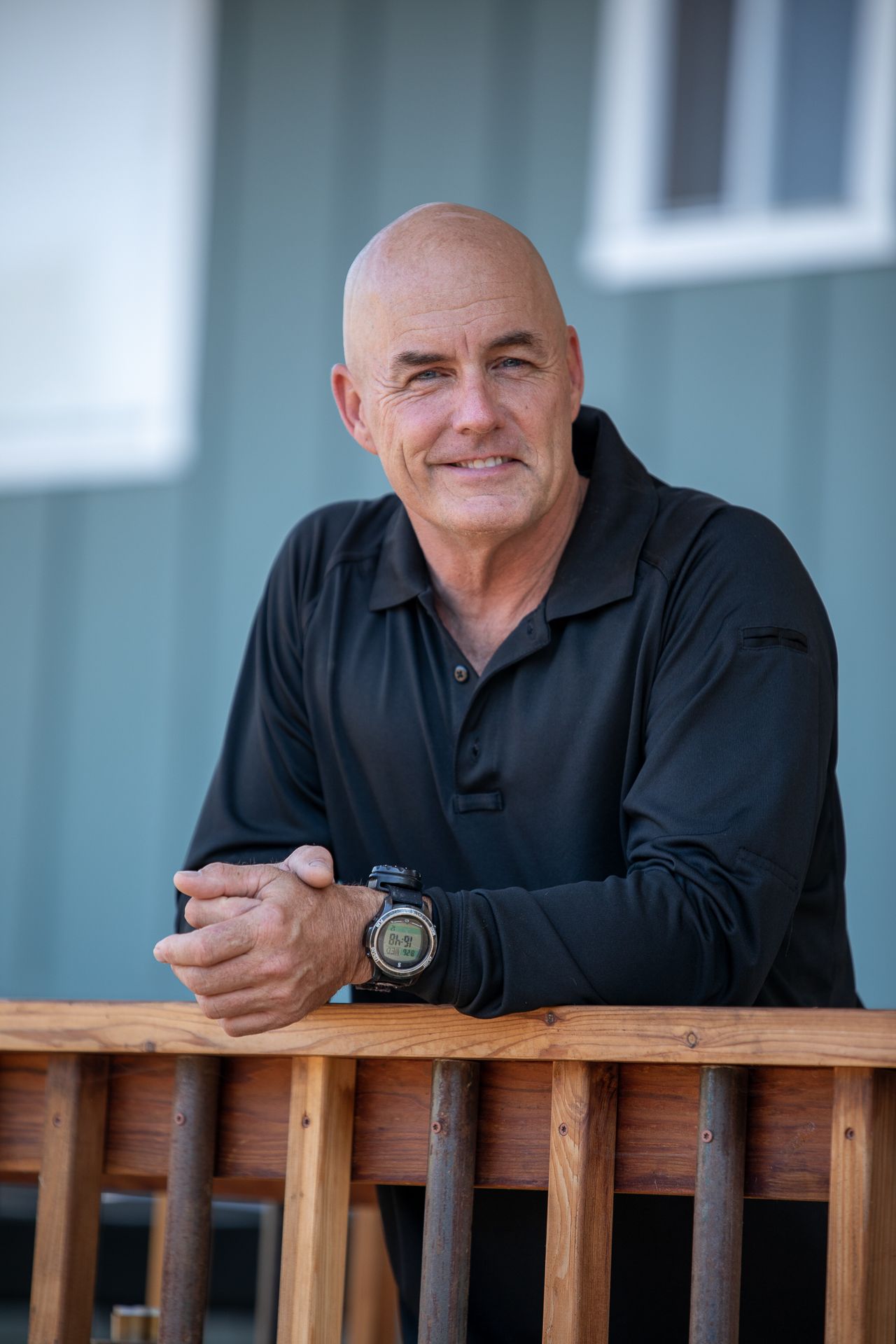 Professional business headshot in Bonsall CA studio photographed in North County San Diego