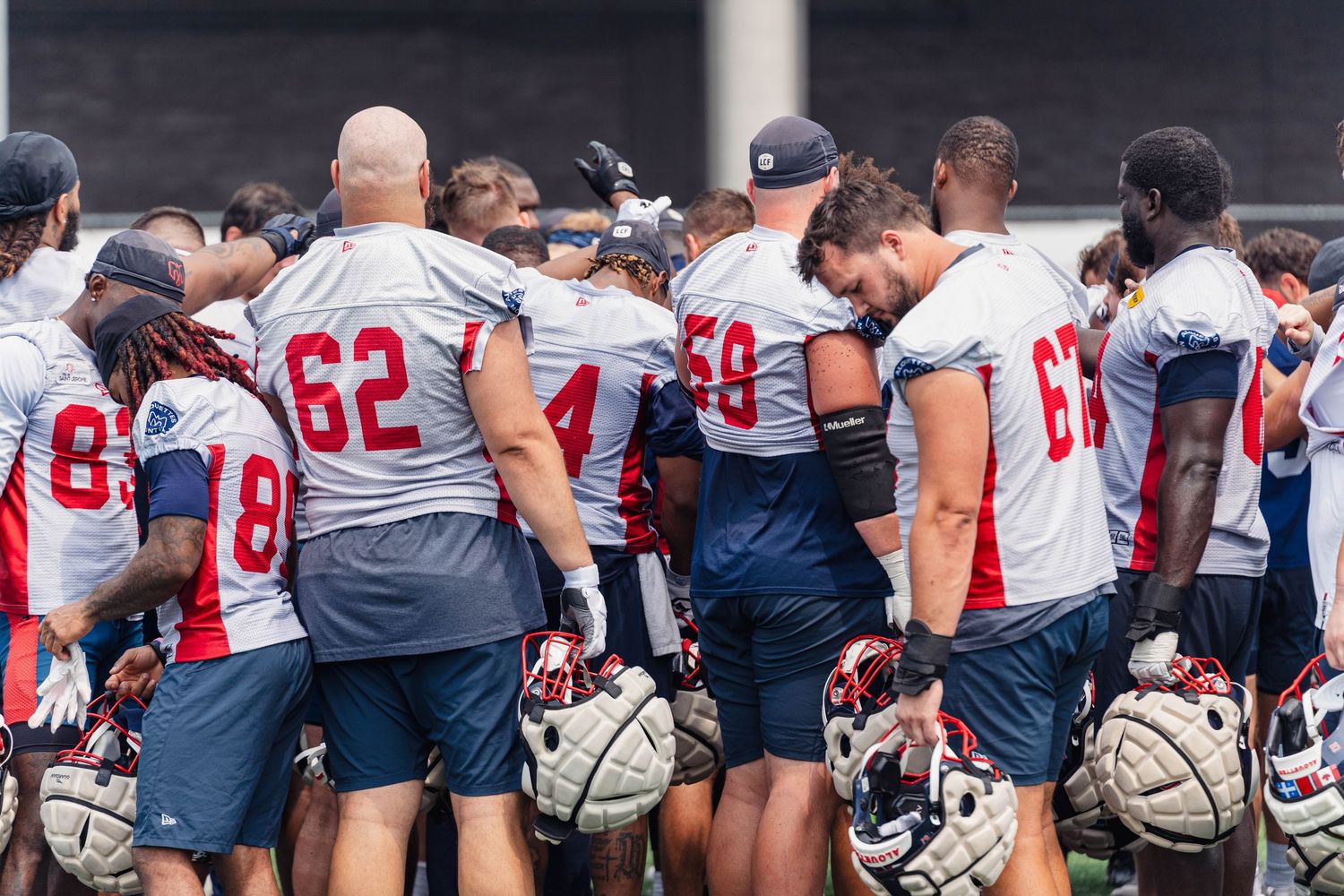 Photographie sportive, Alouettes de Montréal