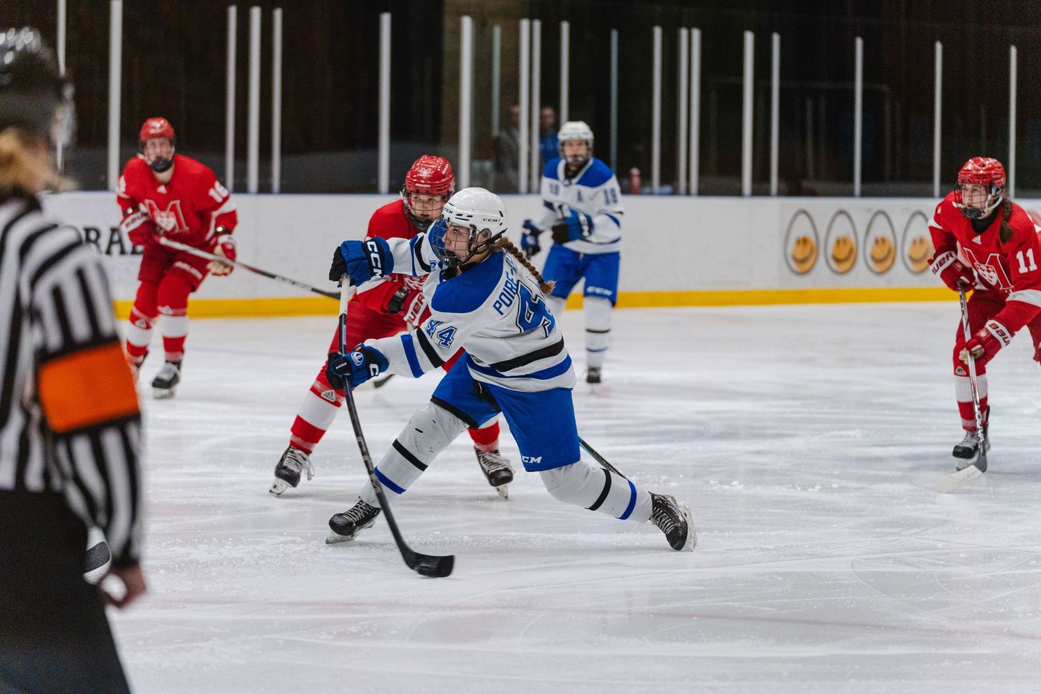 Photographie sportive, Hockey féminin, Carabins de l'Université de Montréal