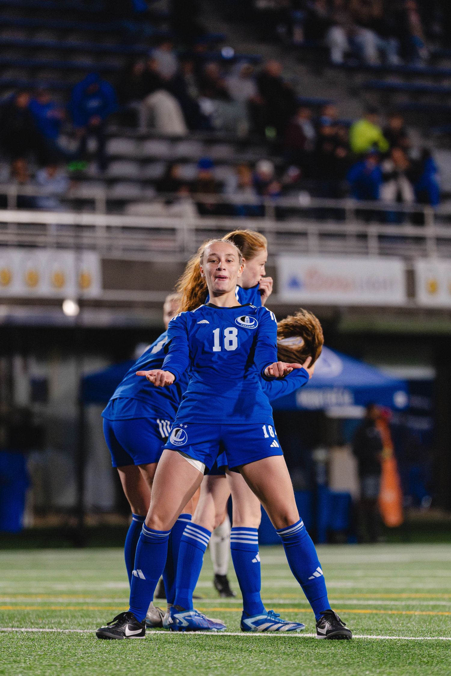 Carabins, Soccer féminin