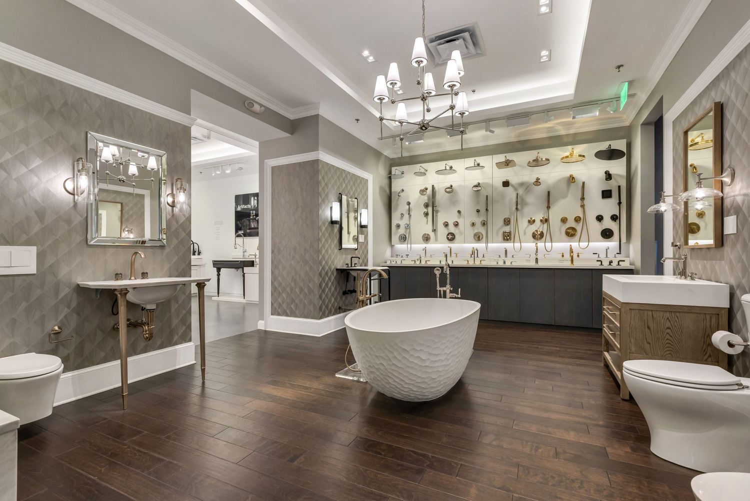 commercial showroom photography