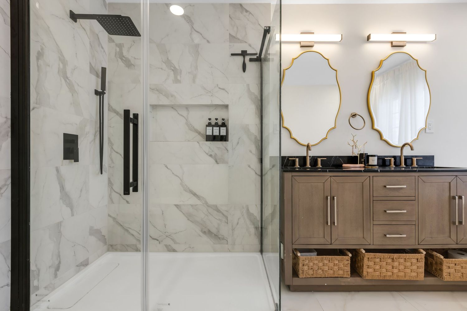 Luxury bathroom design photography in Atlanta, GA