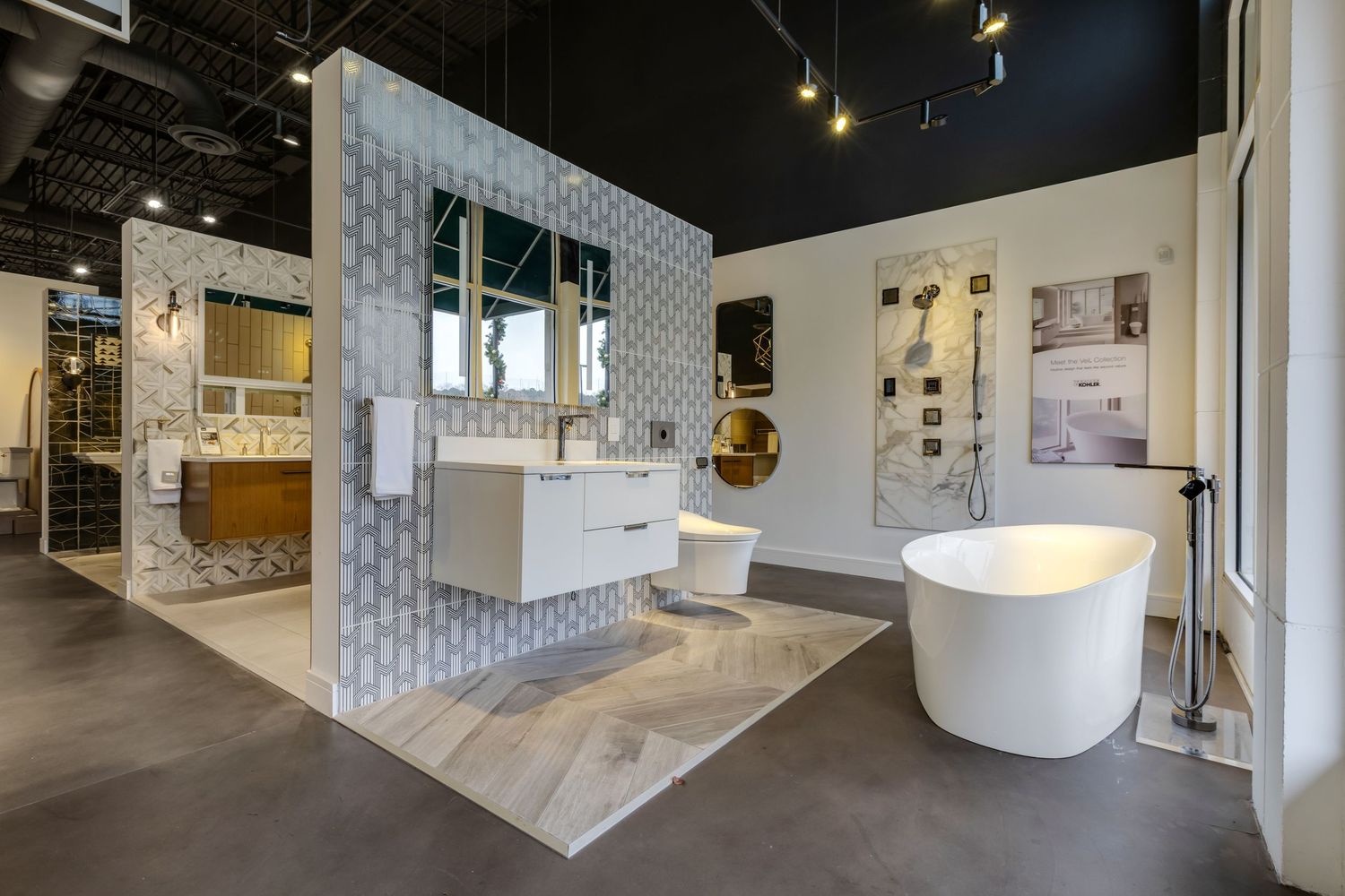 commercial showroom photography