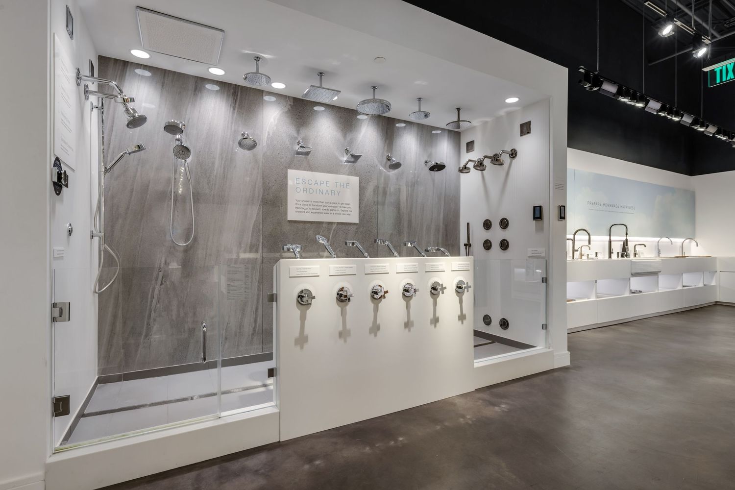commercial showroom photography