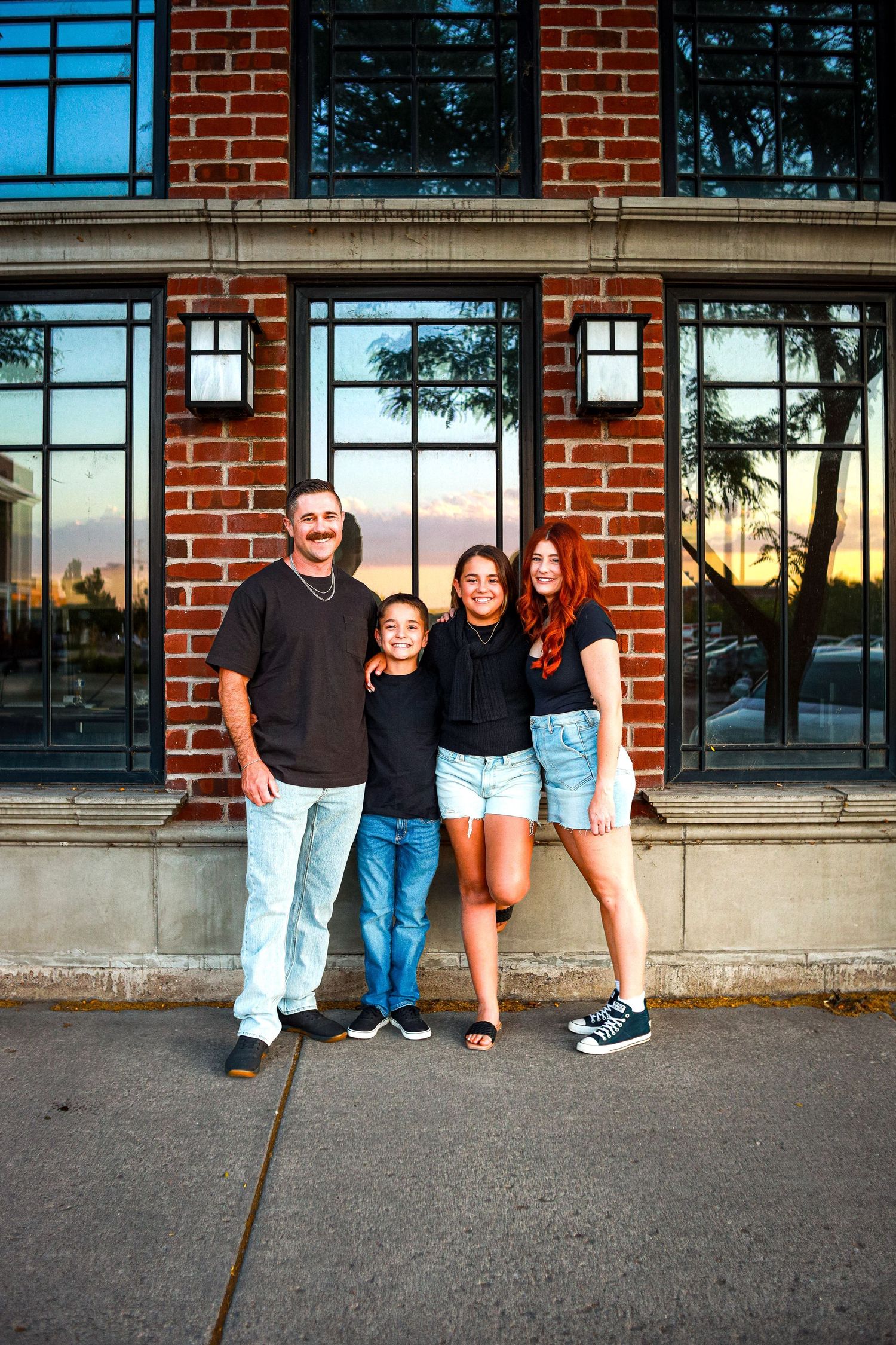 golden hour family photo session. Summer family photo session in a field. Logan Utah. Outdoor family photos. portrait family photos