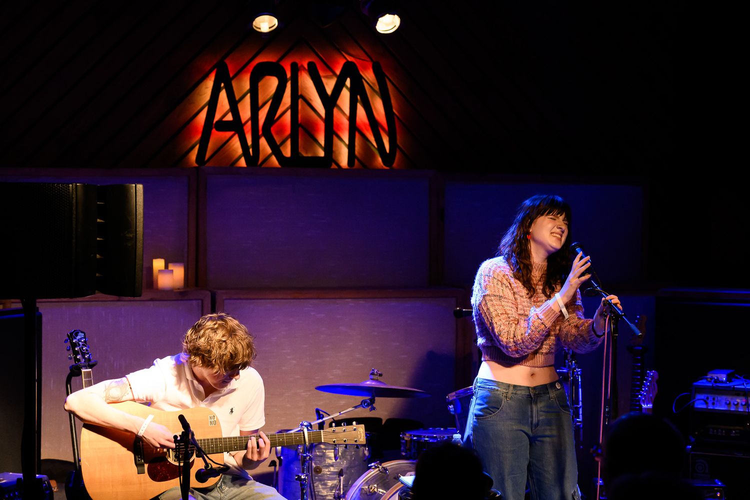Austin music event photography at downtown bar