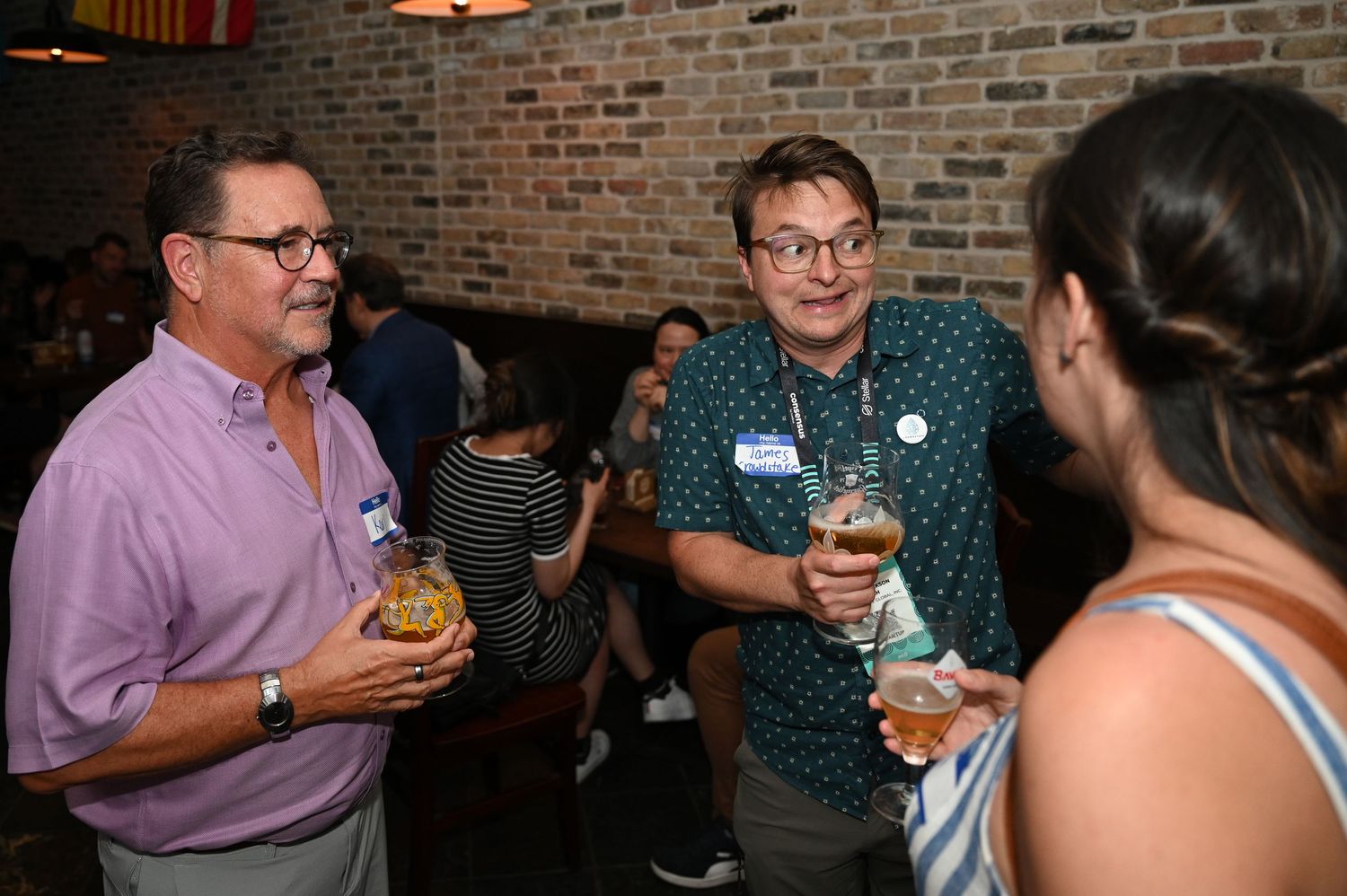 Austin corporate event photography at downtown bar