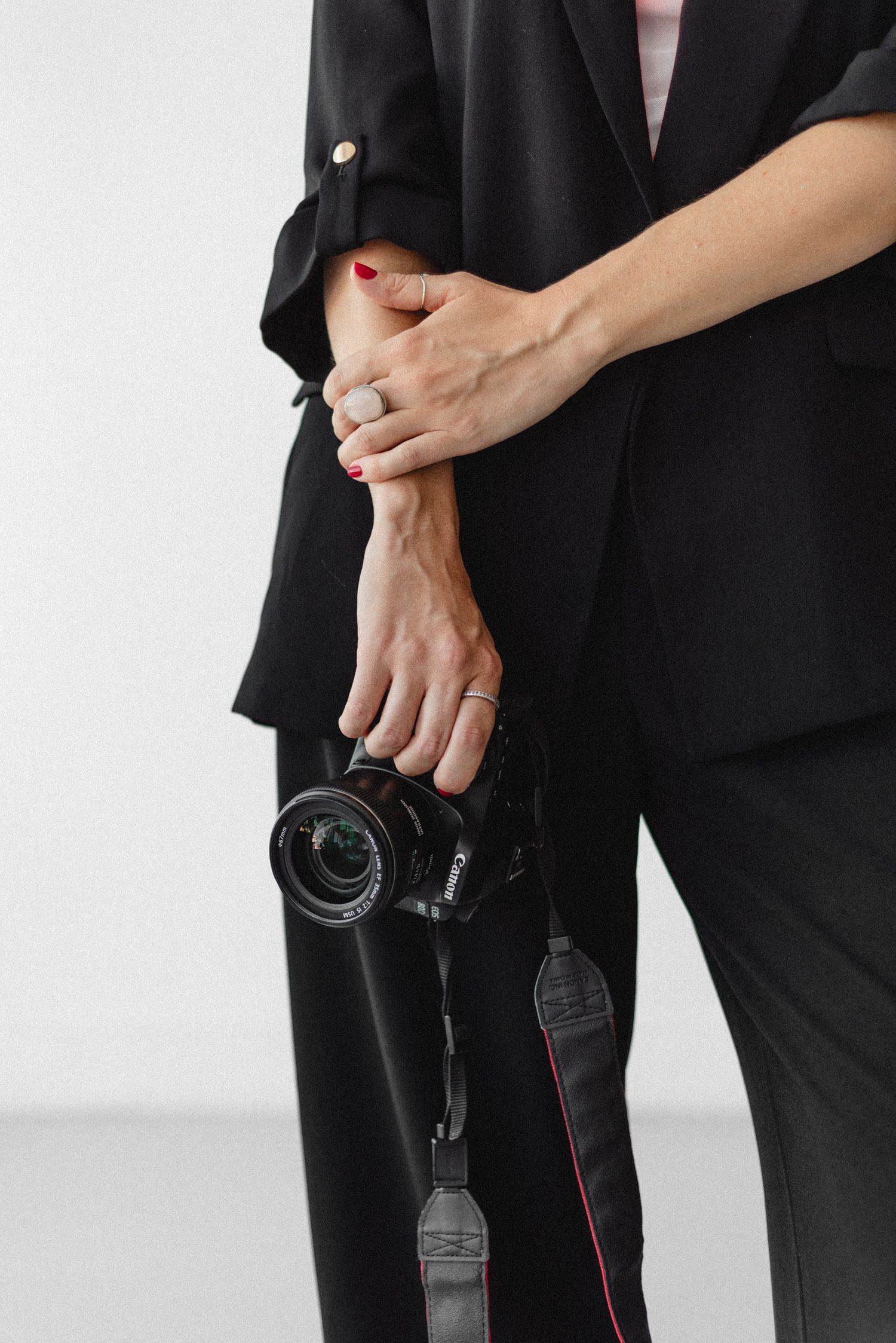 Headshots aren't always about the head! Your hands and your tools of the trade are a beautiful addition to a professional profile photo.