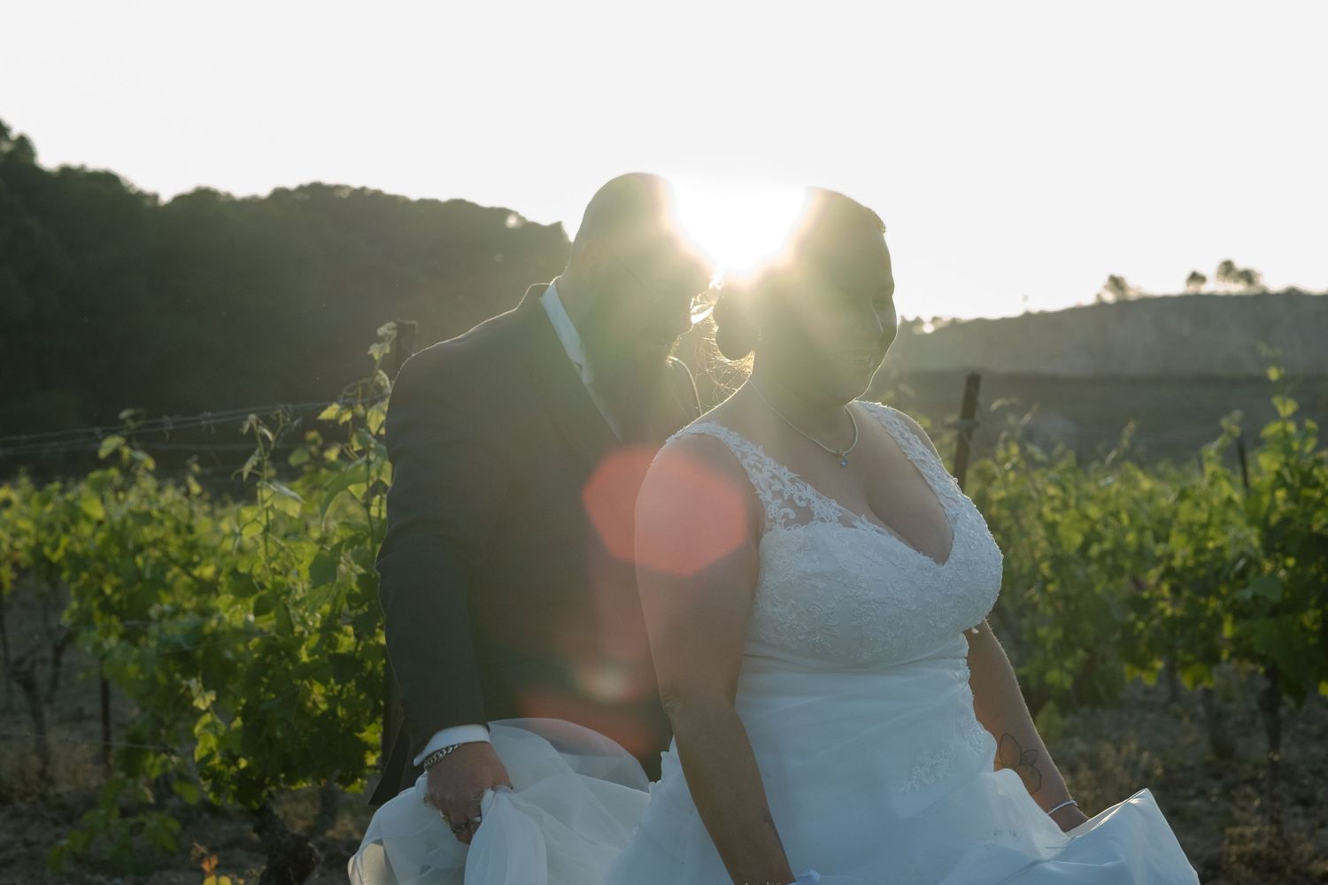 Photographes et vidéastes de mariage dans l'Aude à Gruissan.