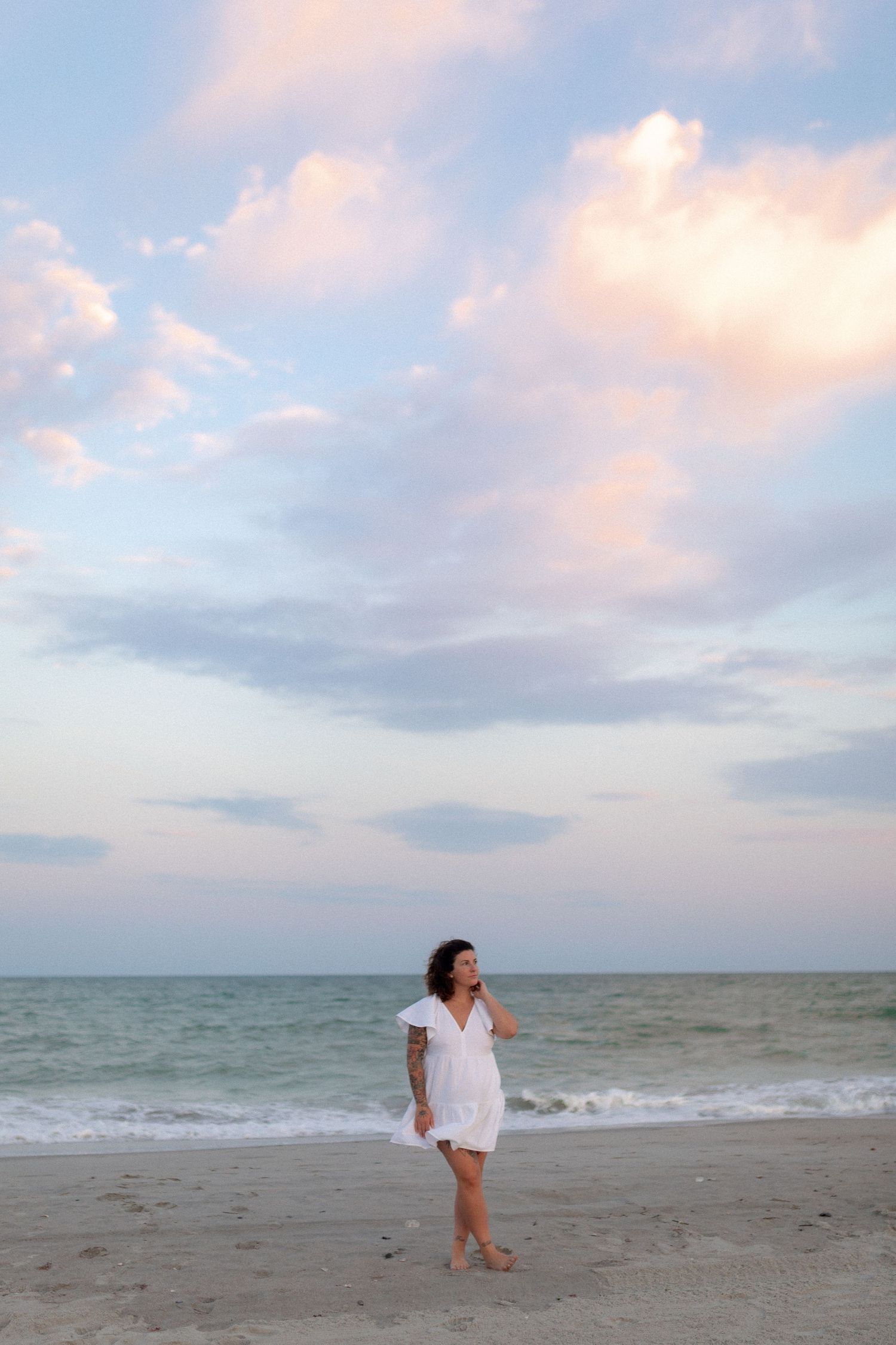 portraits on the beach