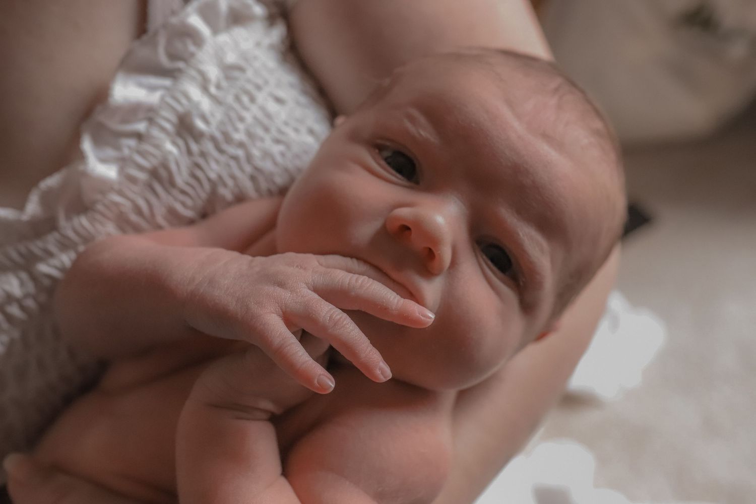 in-home newborn session