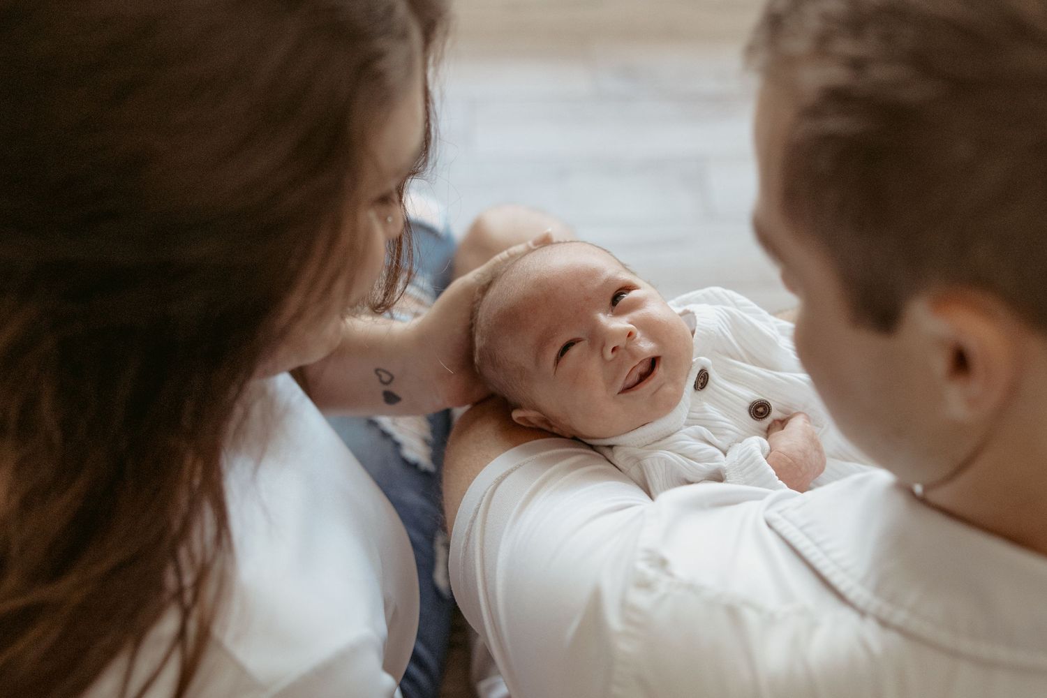 in-home newborn session