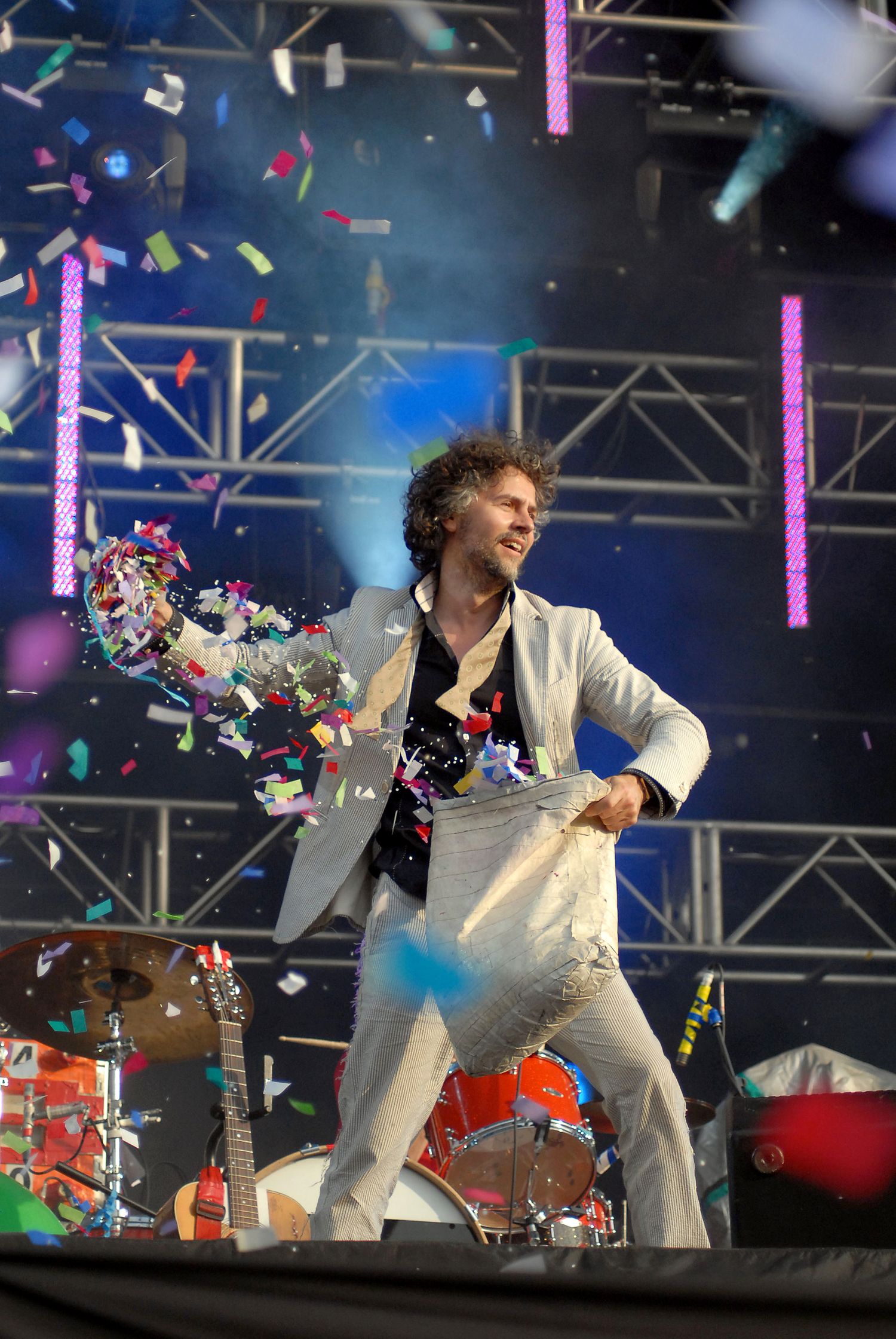 Wayne Coine of the Flaming Lips at The Wireless Festival 2006 at Hyde Park London