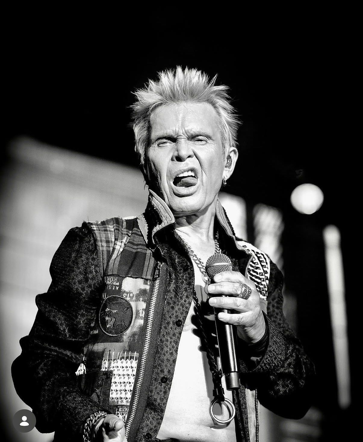 Billy Idol at Utilita Arena 2022